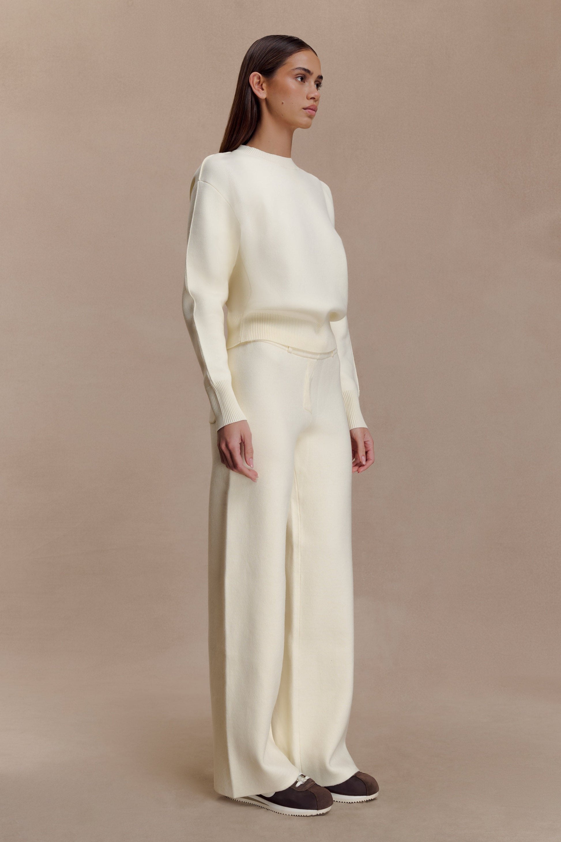 Braxton Cozy Knit Jumper - Ivory #4