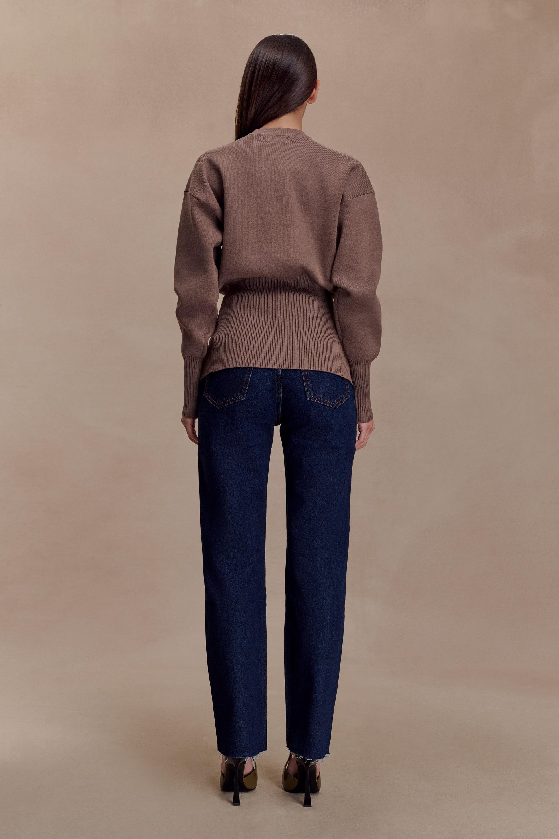 Tina Mom Jean - Indigo Blue #2