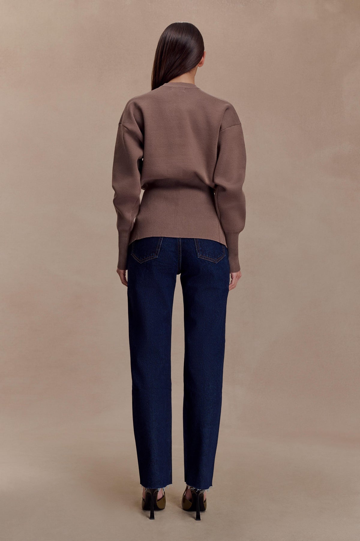 Tina Mom Jean - Indigo Blue #2