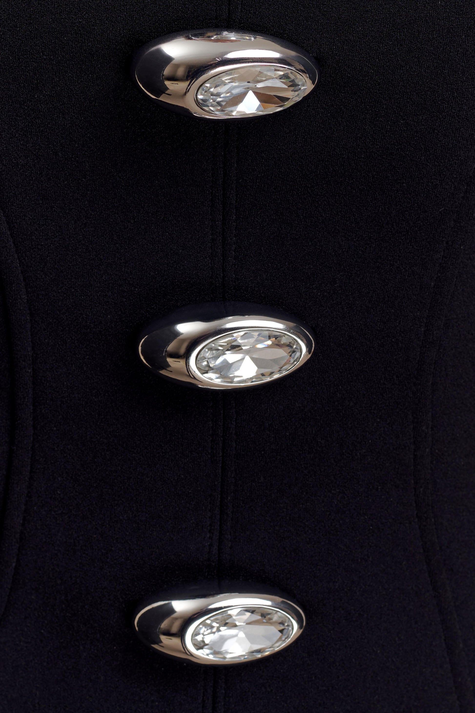 Arla Button Up Corset Top - Black #7