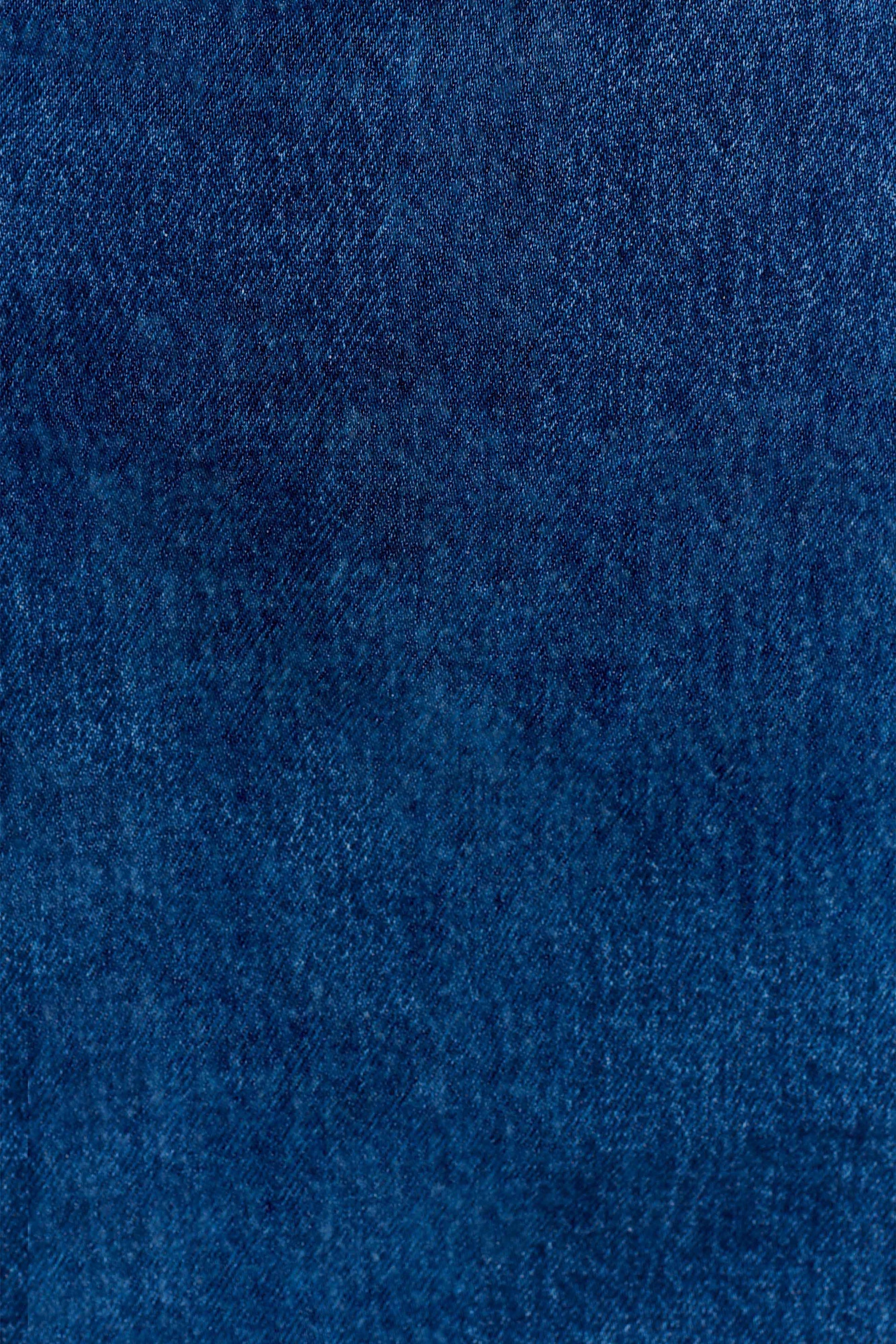 Ellie Denim Mini Skirt - Dark Blue #7