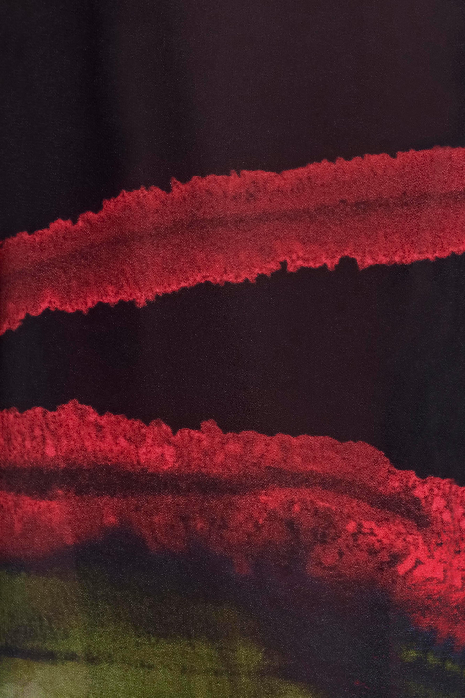 Rachel Chiffon Straight Leg Pants - Multi Fluid Reverie Print #7