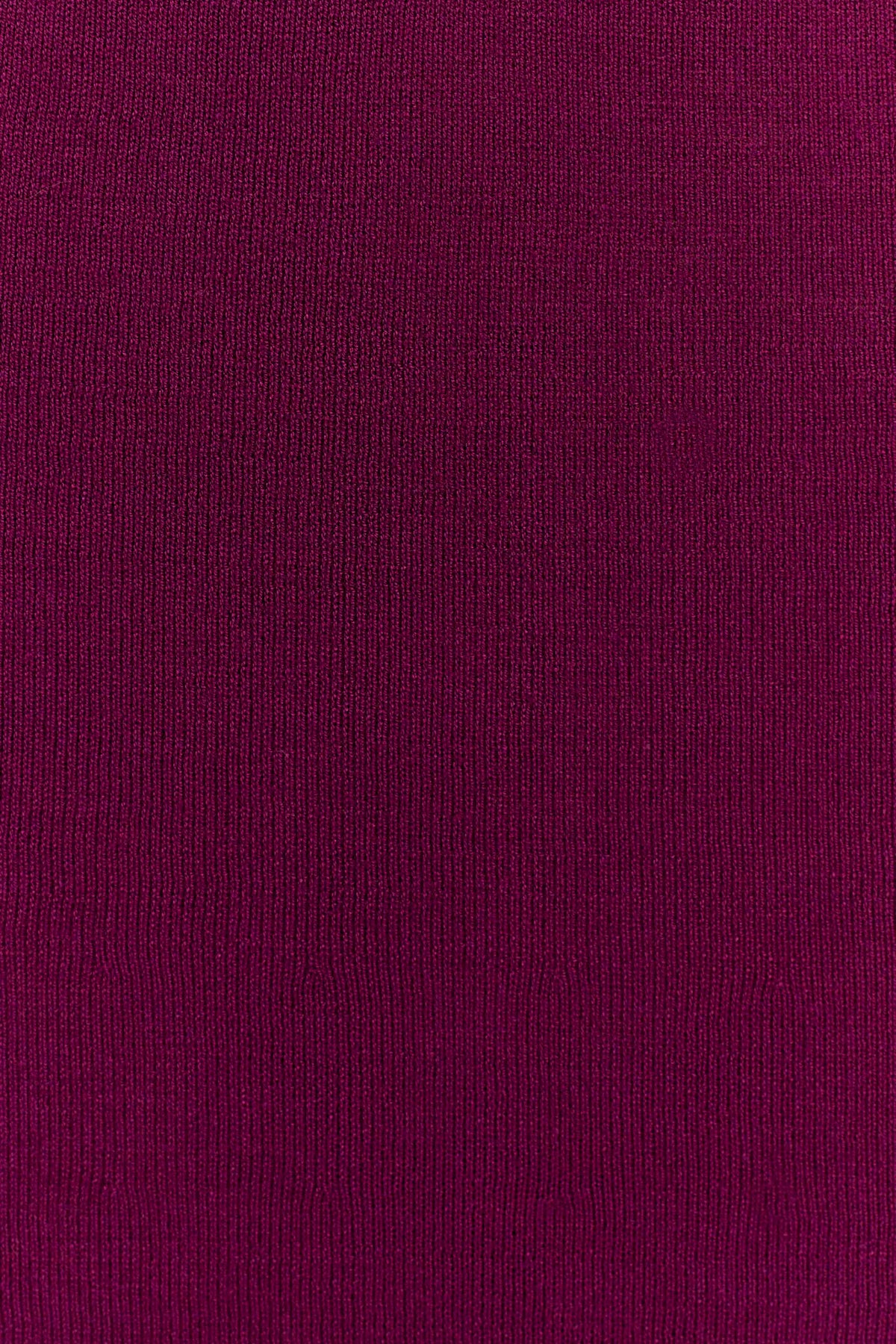 Marimae Long Knit Top - Plum