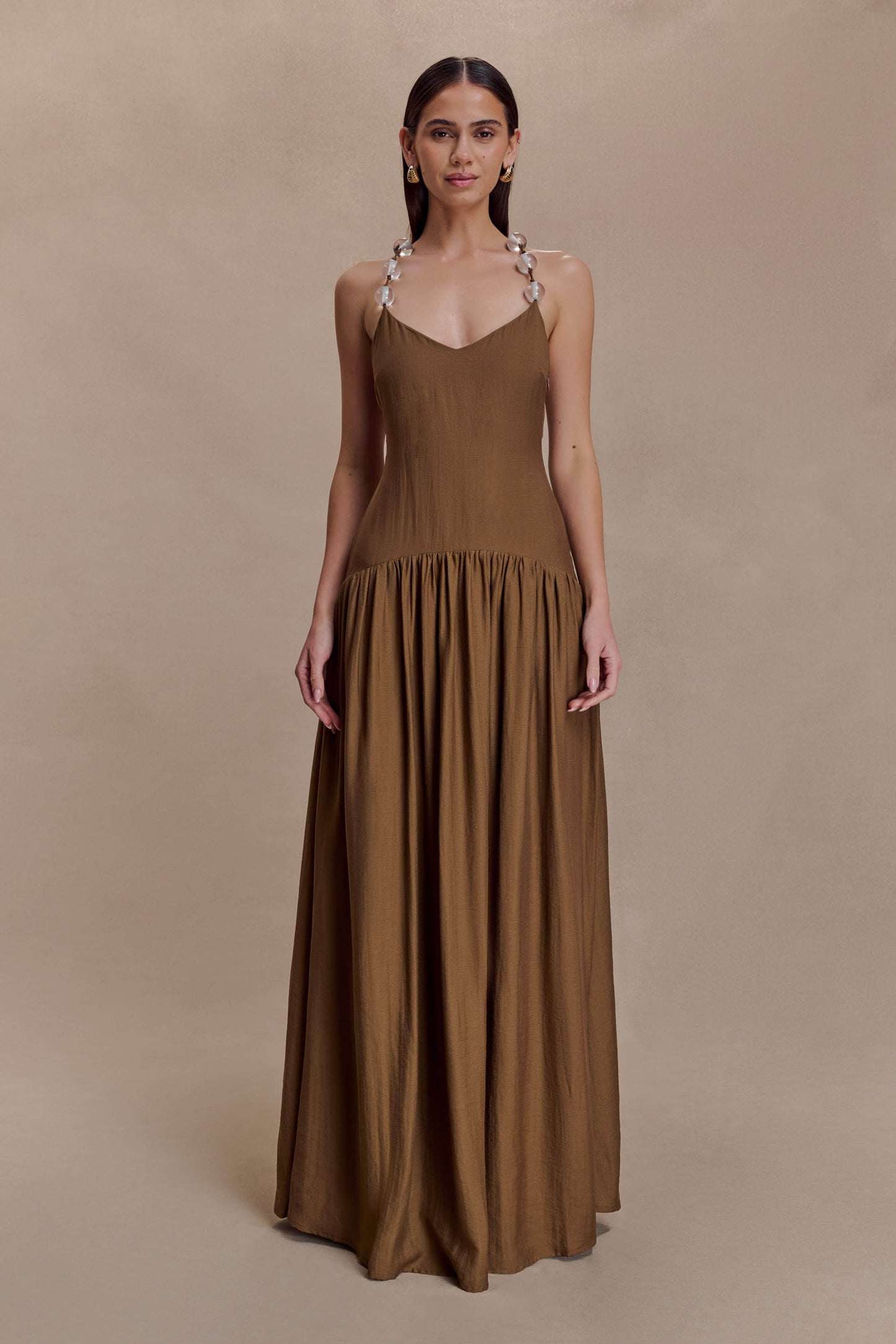 Darling Maxi Dress - Chocolate