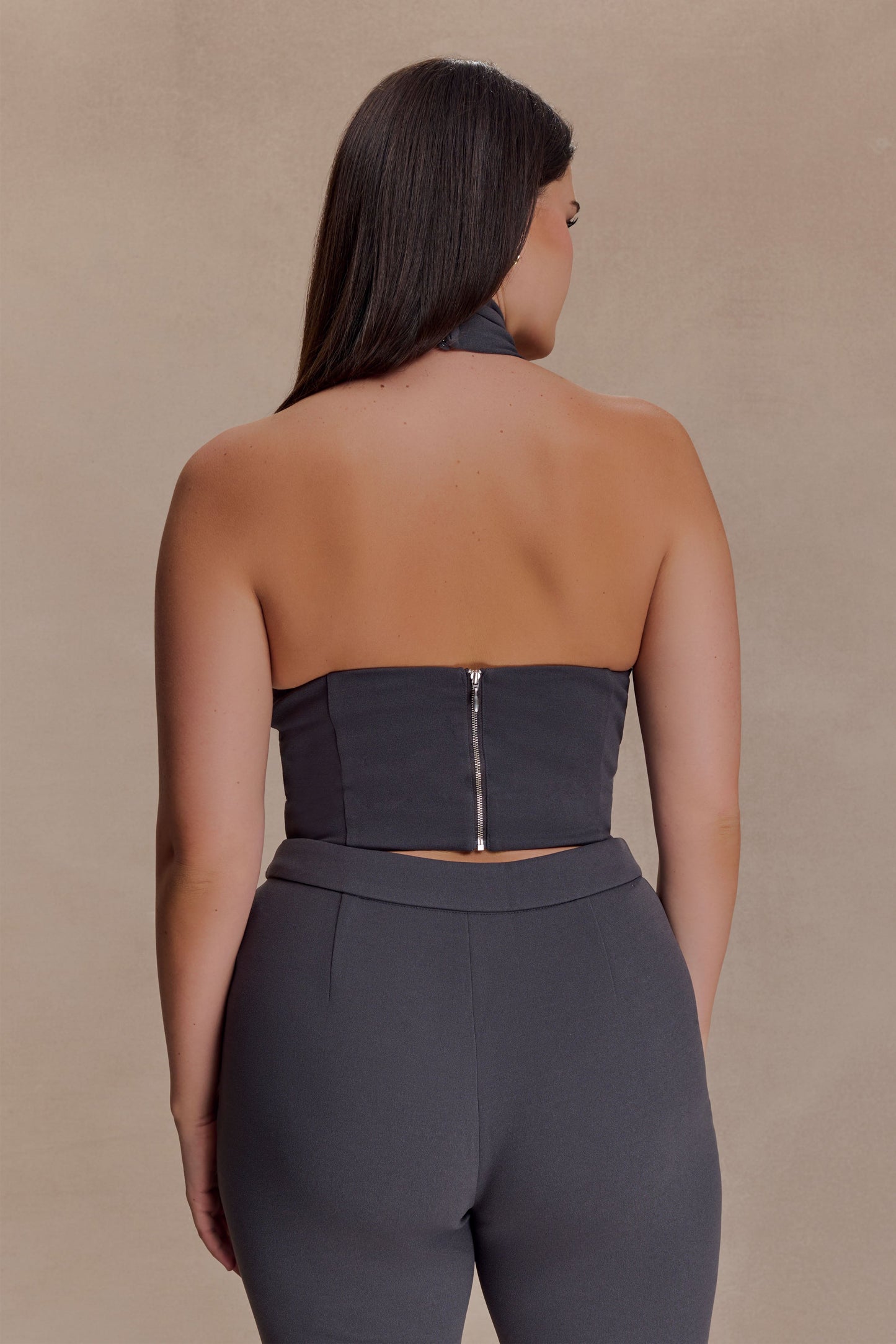 Marion Cross Over Top - Charcoal Shadow