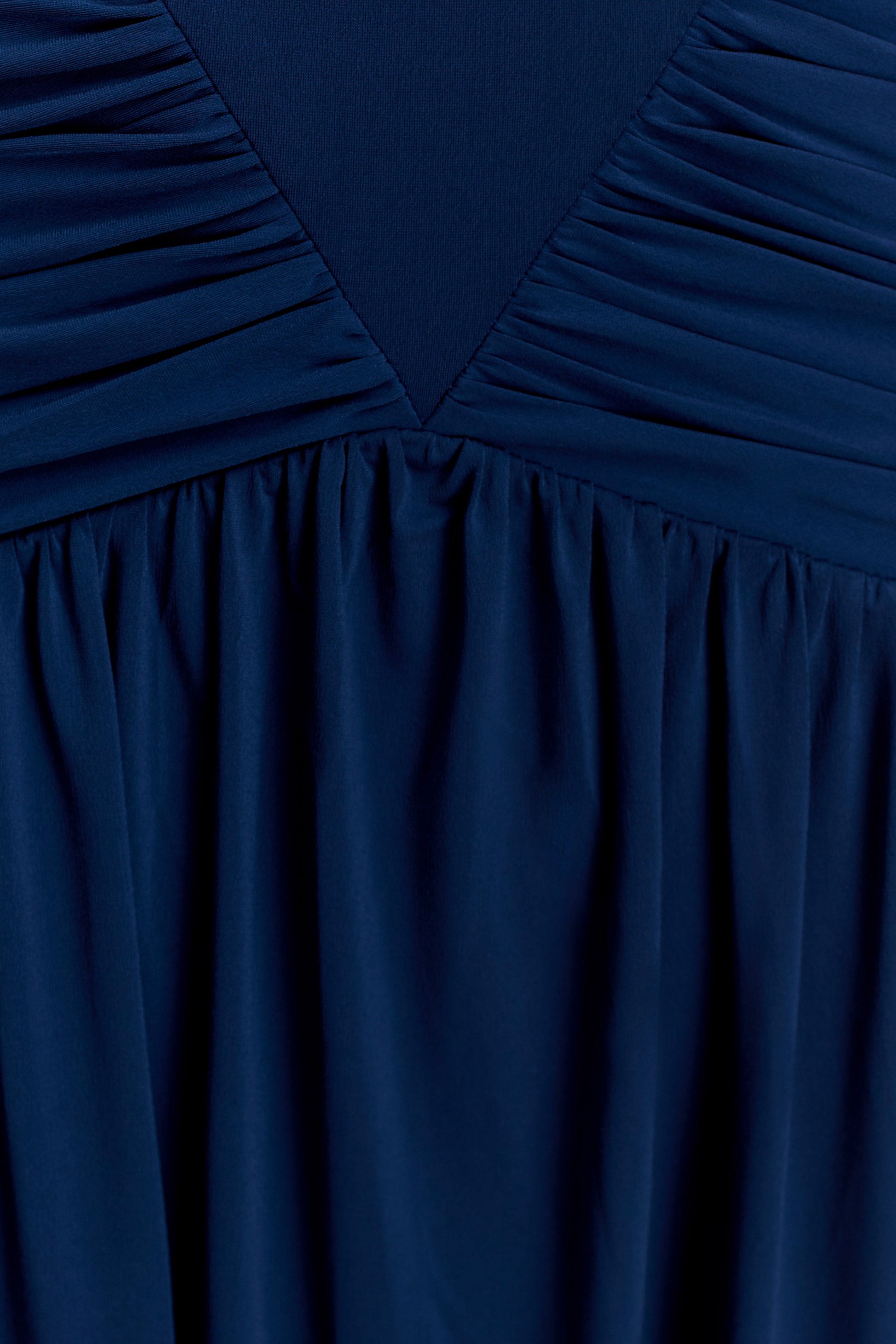 Emory Jersey Cape Maxi Dress - Navy #6