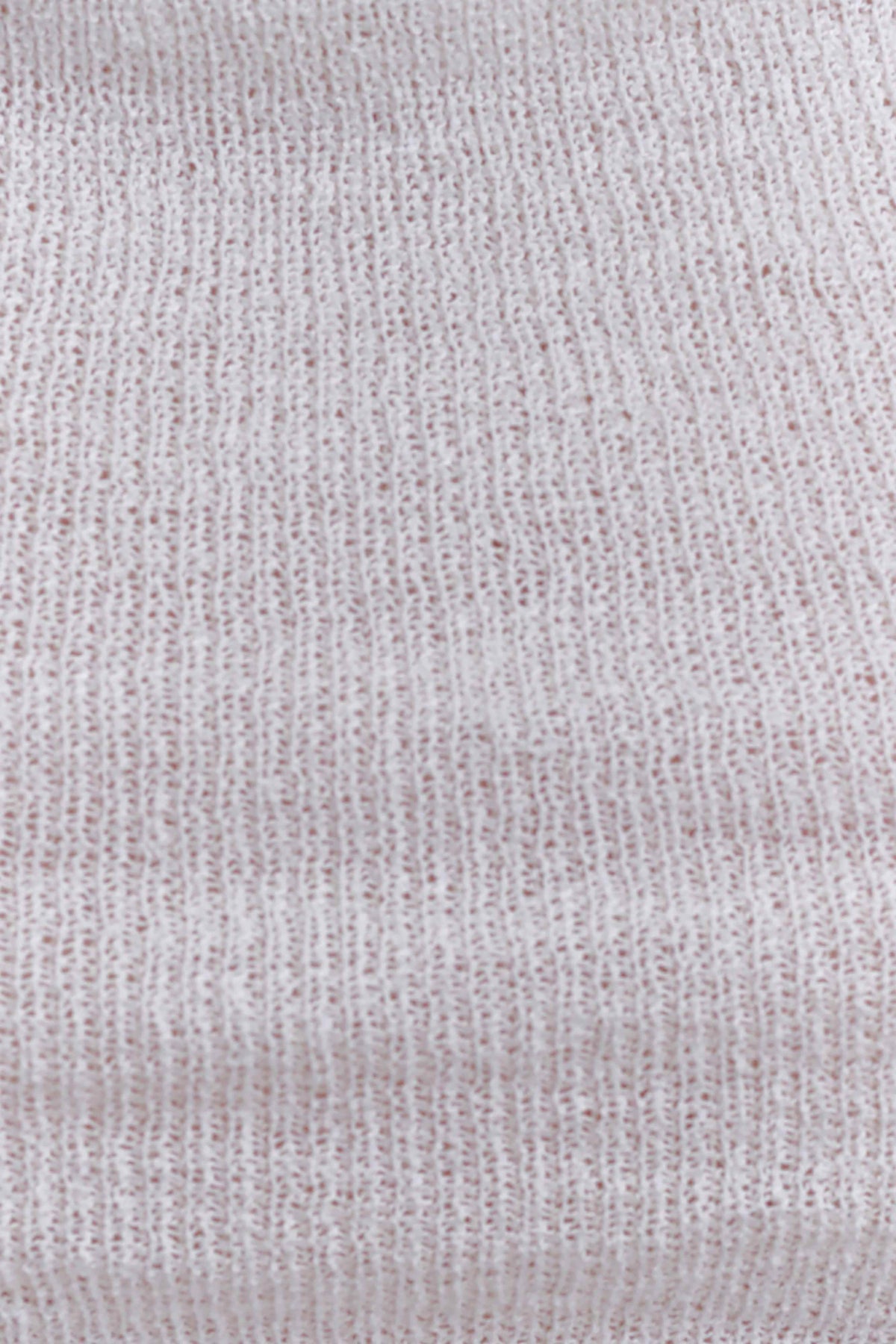 Elowen Knit Cowl Long Sleeve Top - White #6