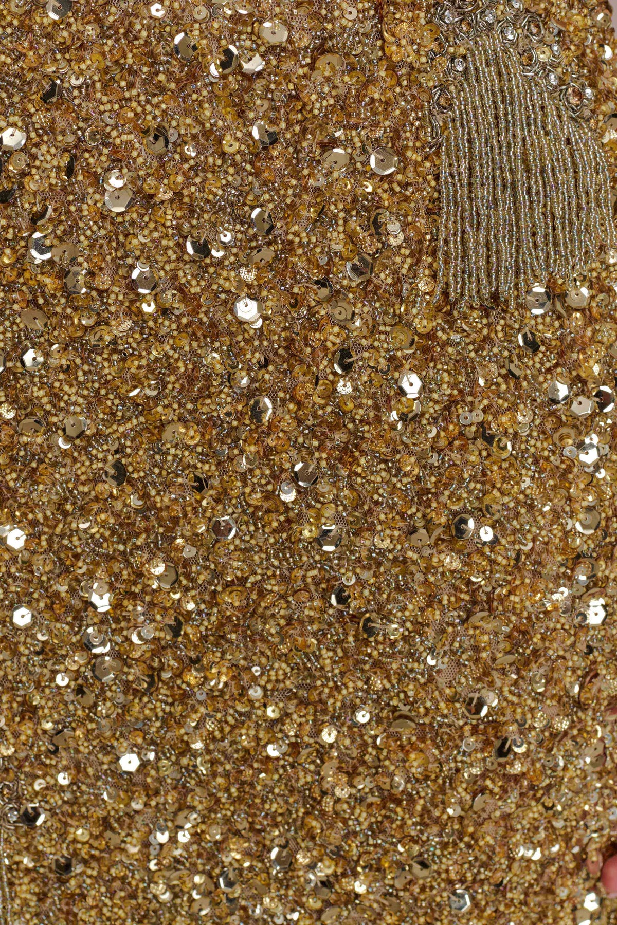 Astor Hand Embellished Maxi Dress - Gold #11