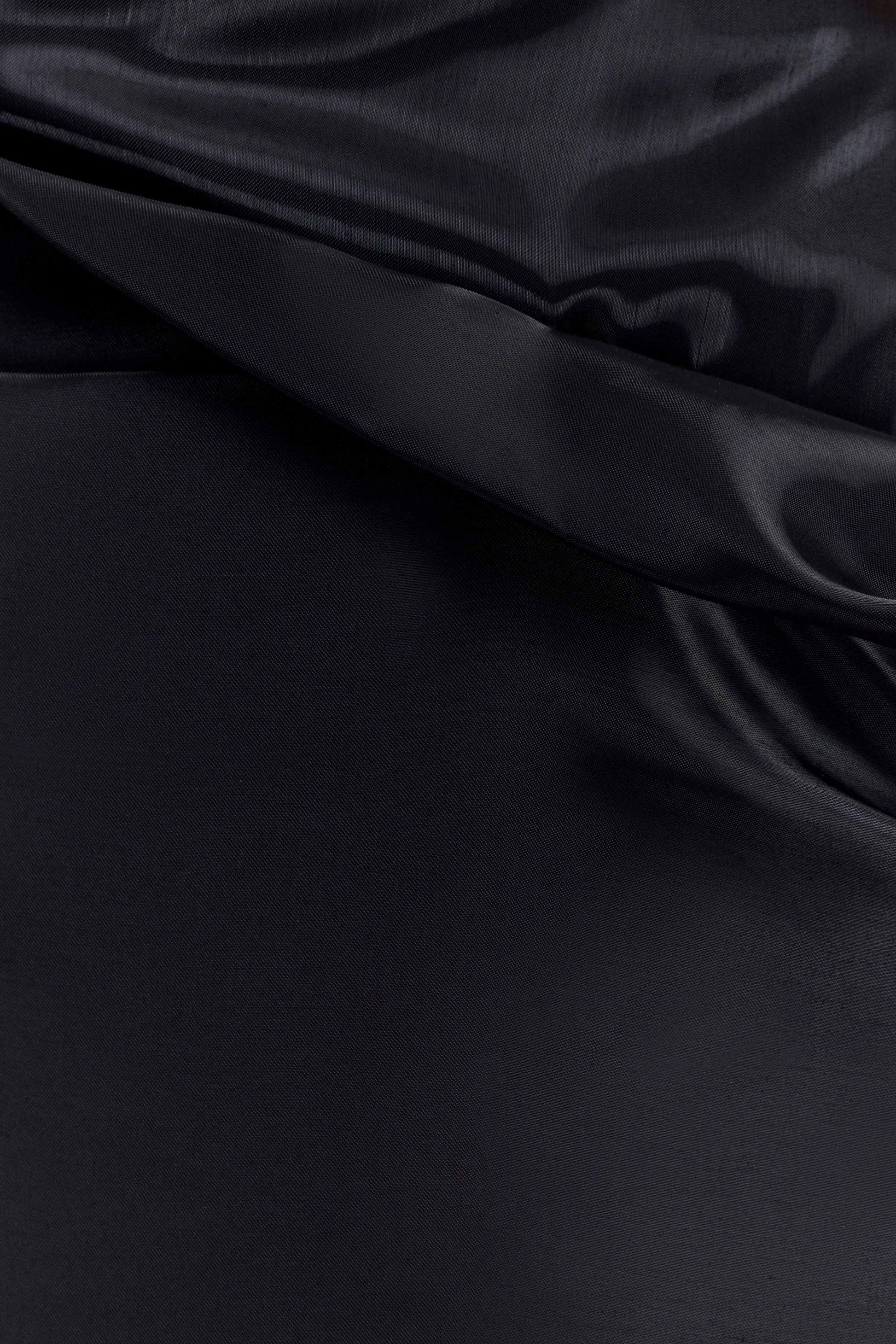 Calliope Strapless Organza Maxi Dress - Black #6