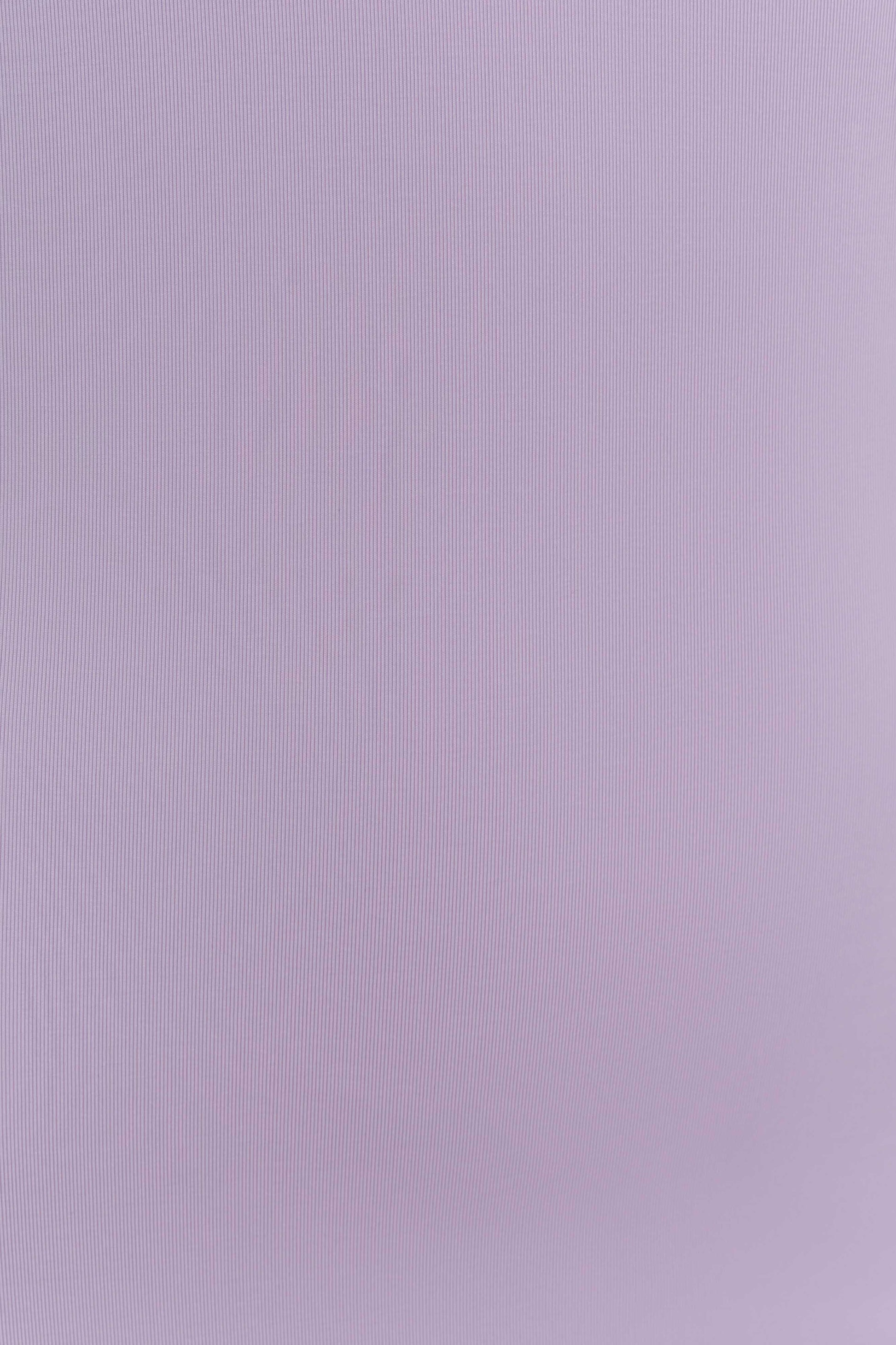 Genie Slinky Halter Midi Dress - Lilac #6