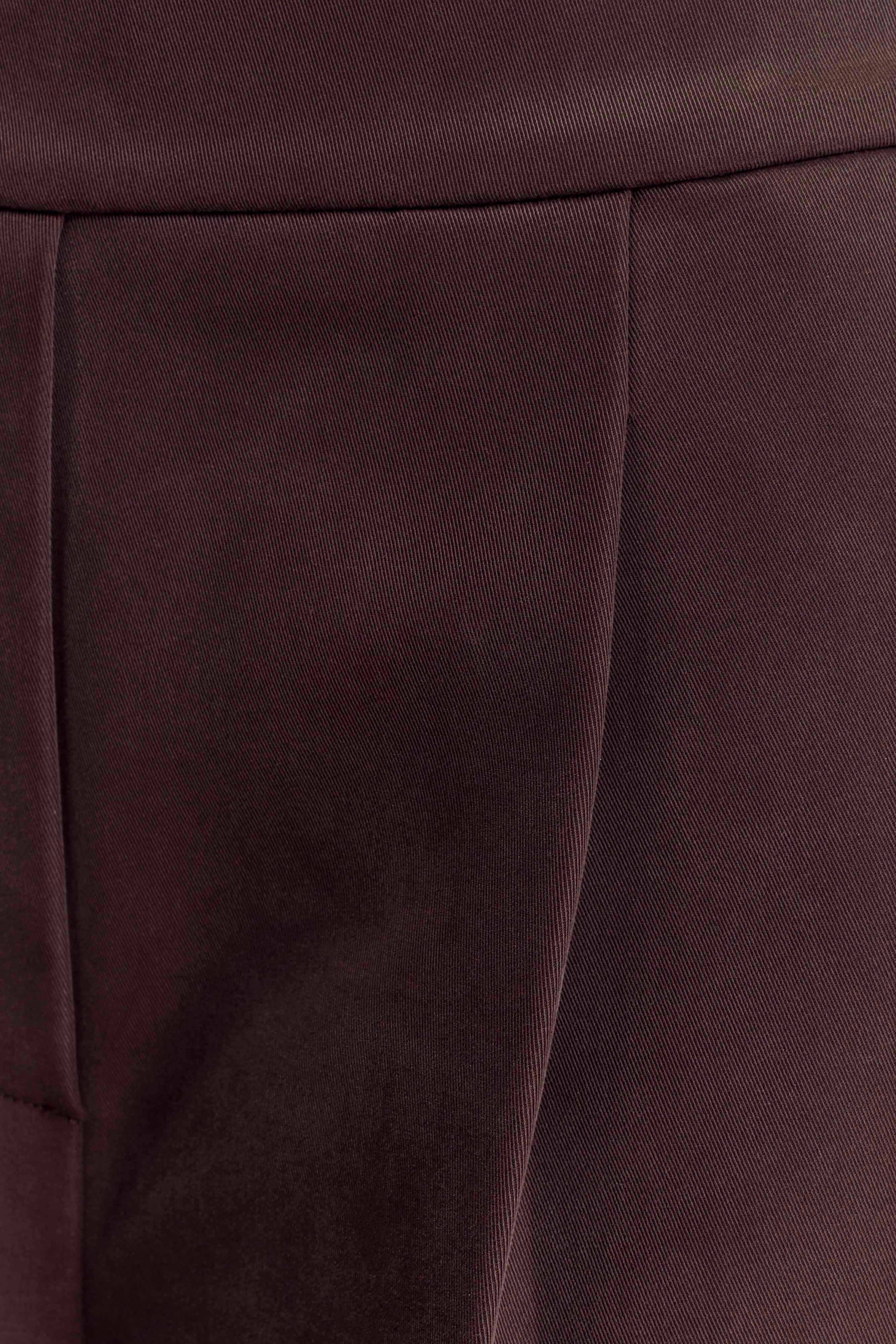 Alden High Waisted Short - Chocolate #4