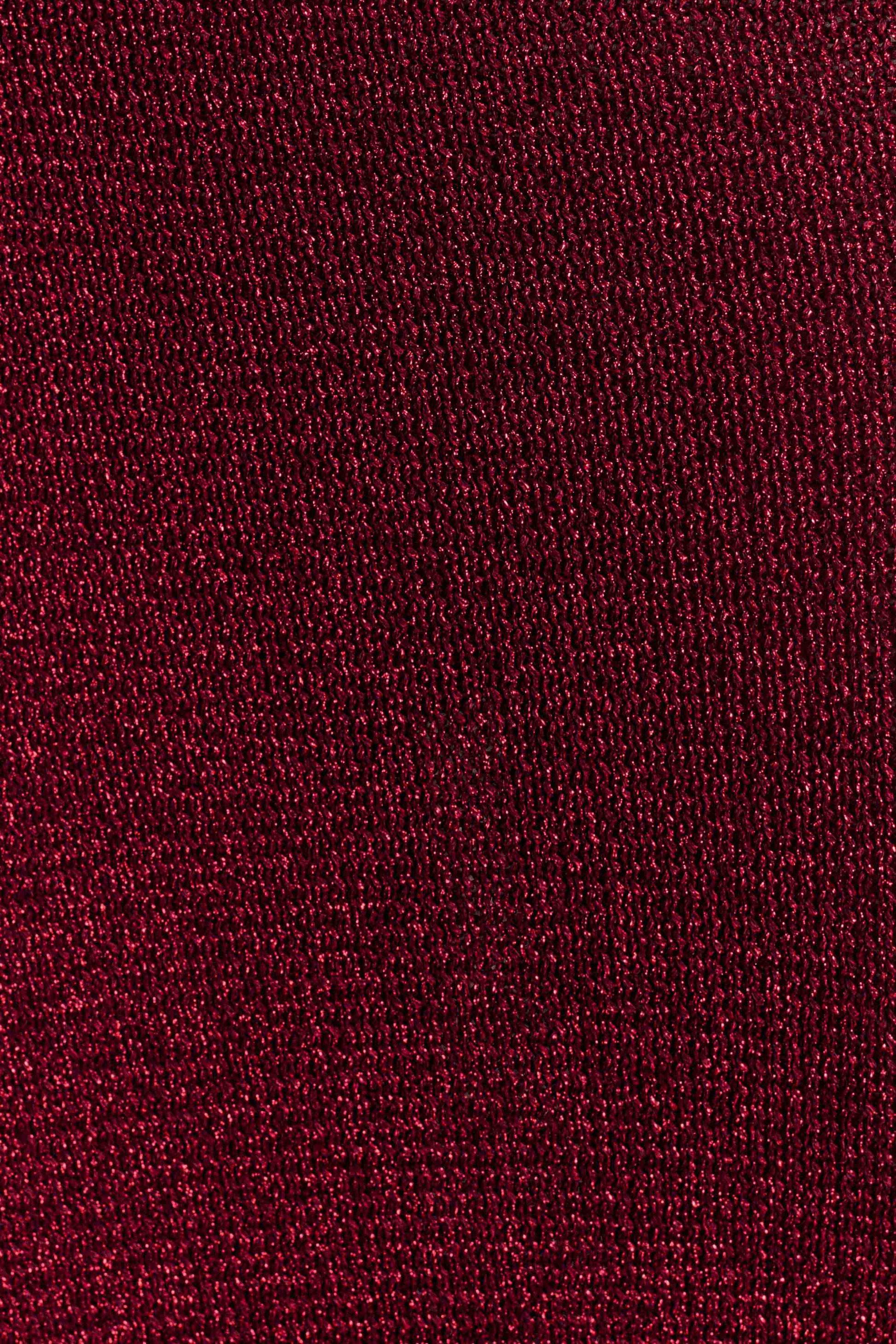 Elma Lurex Knit Halter Maxi Dress - Deep Red #4