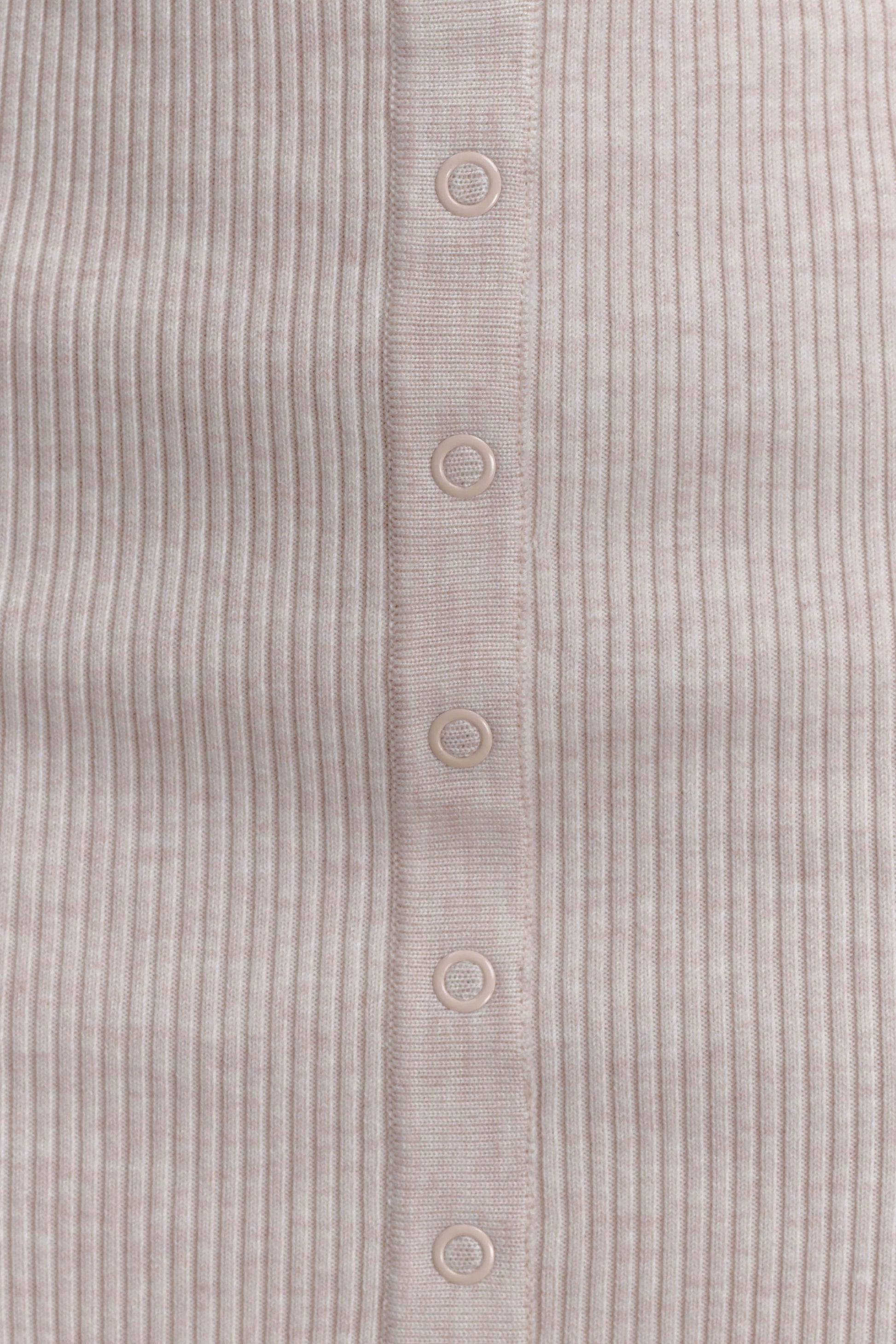 Xaden Wool Mix Knit Mini Dress - Oat Marle #7