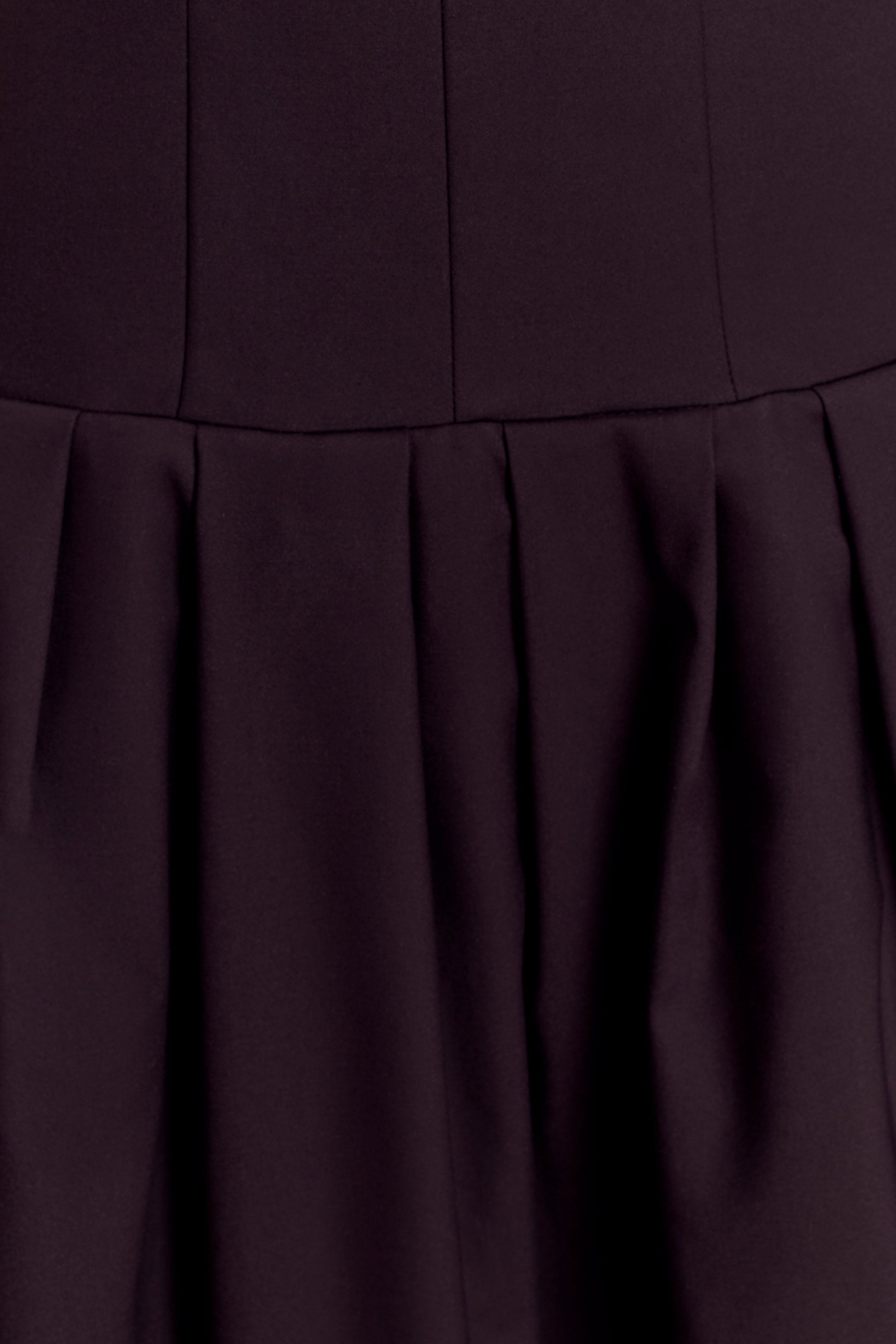 Natascha Drop Waist Cotton Midi Dress - Chocolate #5