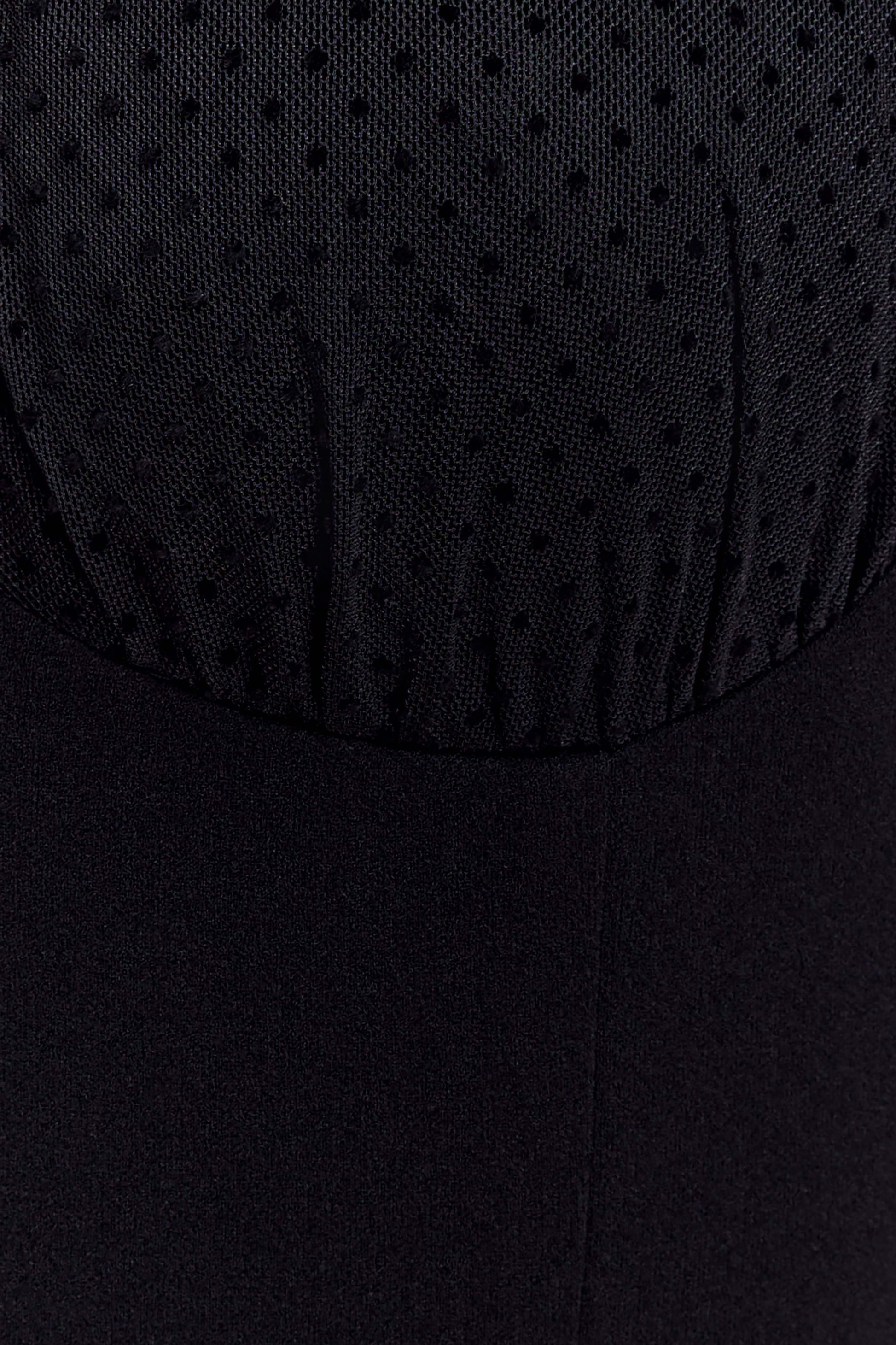 Cressida Crepe Halter Mini Dress - Black #7