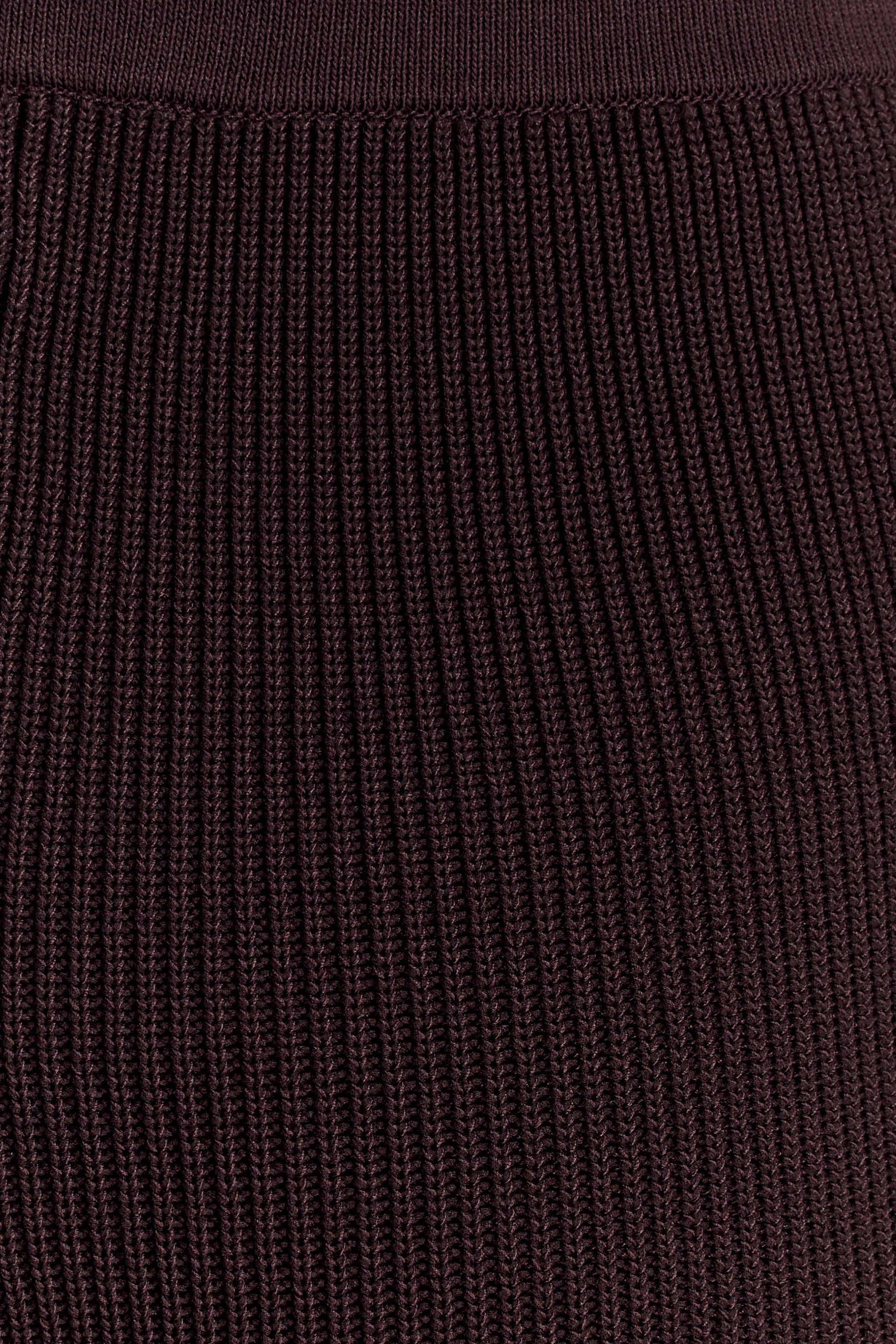 Suzie Ribbed Flared Pants - Chocolate #6