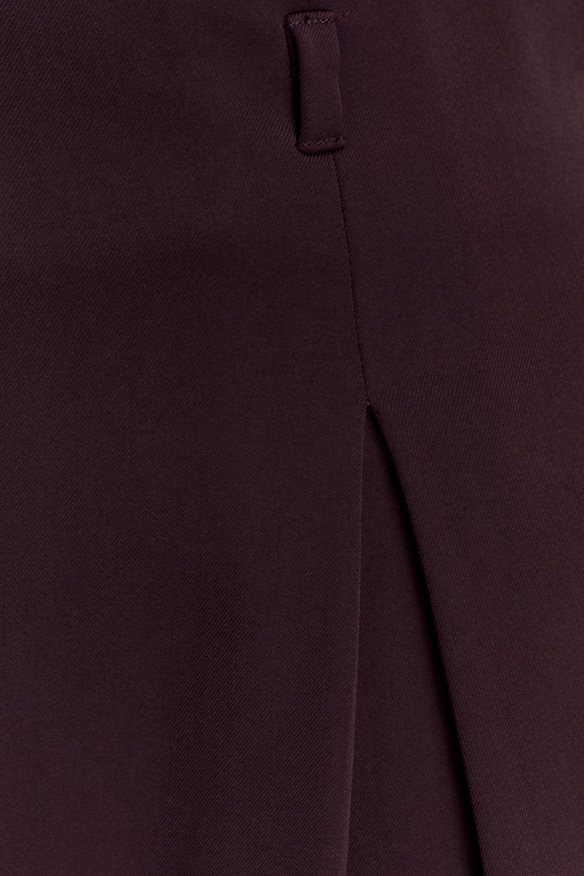 Simone Pleated Suiting Short - Dark Chocolate #4
