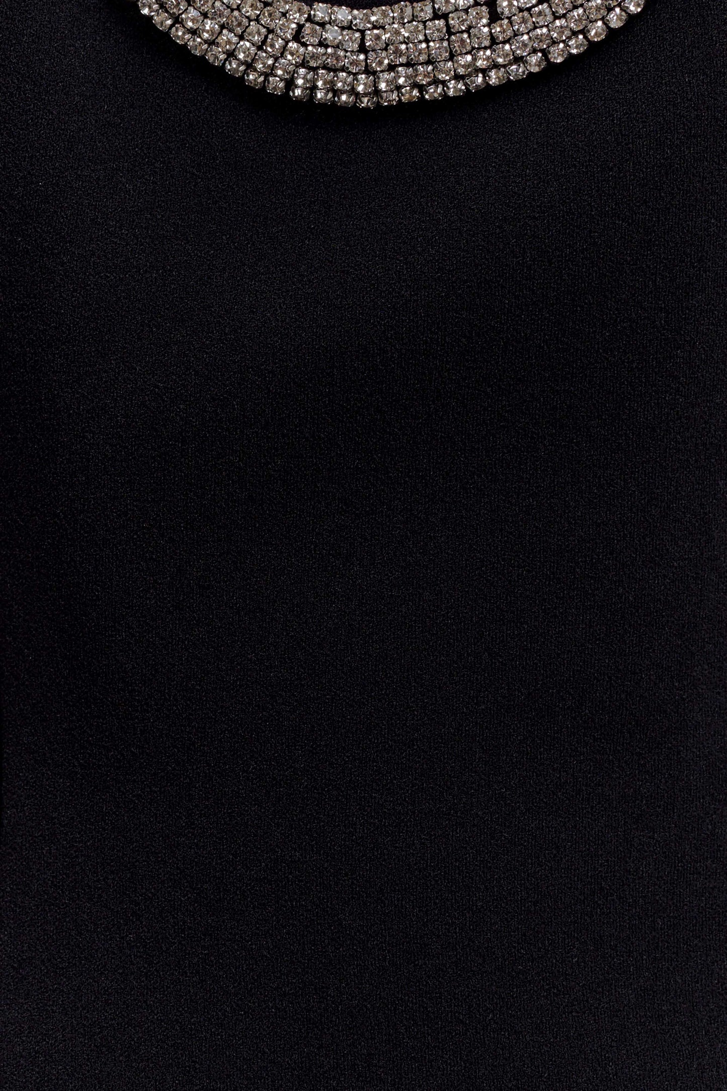 Hilda Embellished Strapless Mini Dress - Black