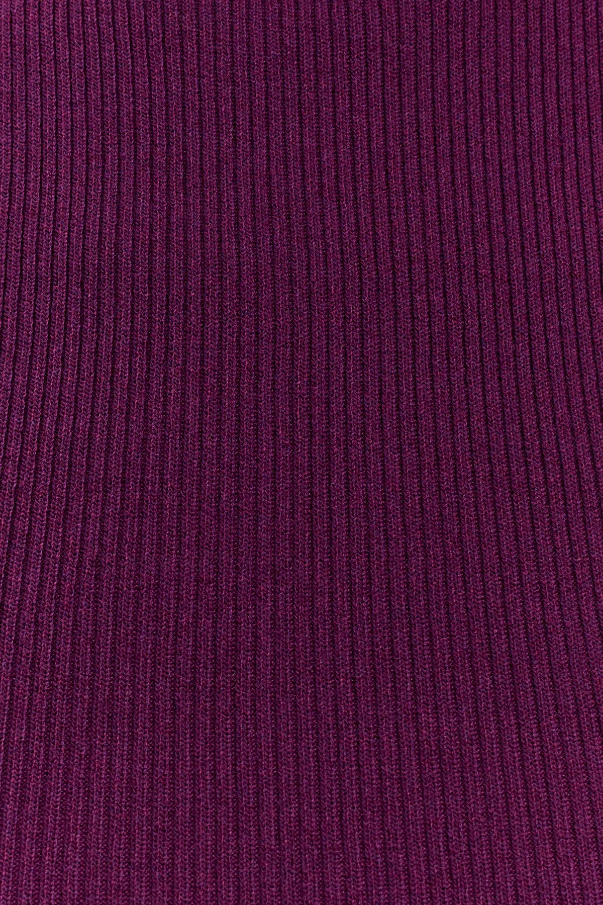 Diya Ribbed High Waisted Pants With Wire Hem - Plum #6