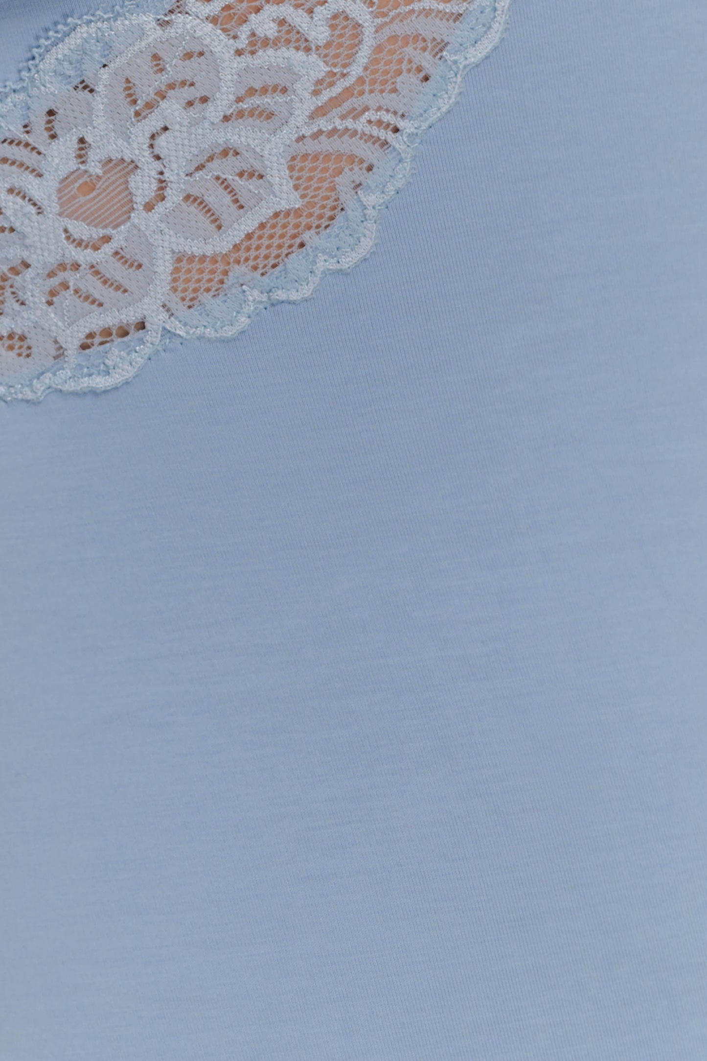 Electra Slinky Lace Mini Dress - Pale Blue