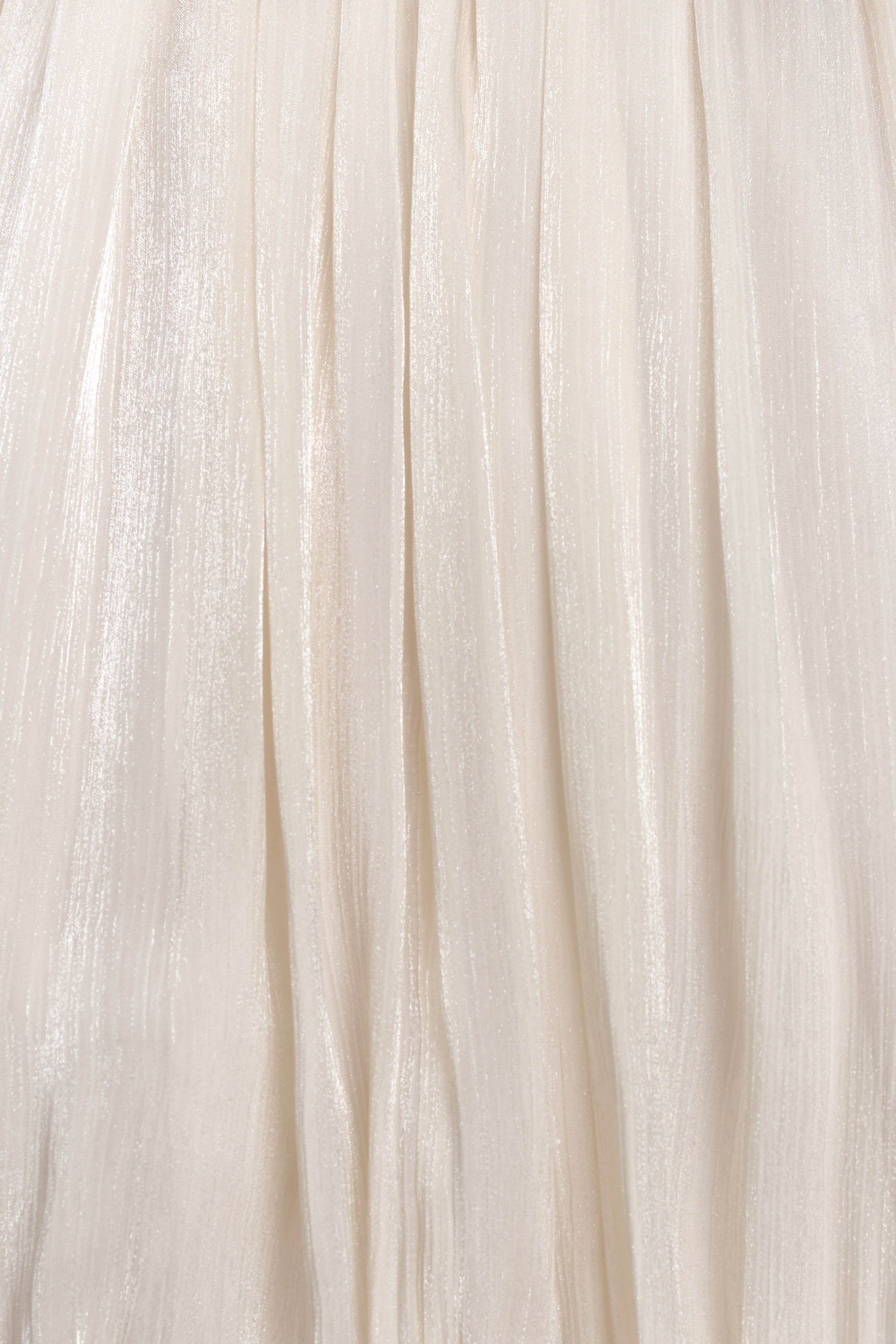 Minna Halter Mini Dress - Opal White #9
