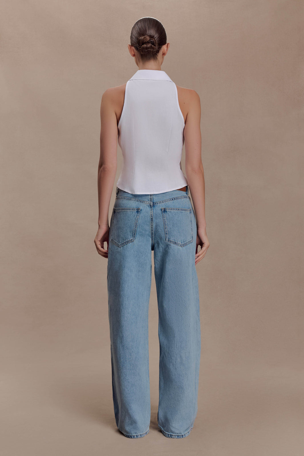Scout Linen Belted Shorts - White & MESHKI UK