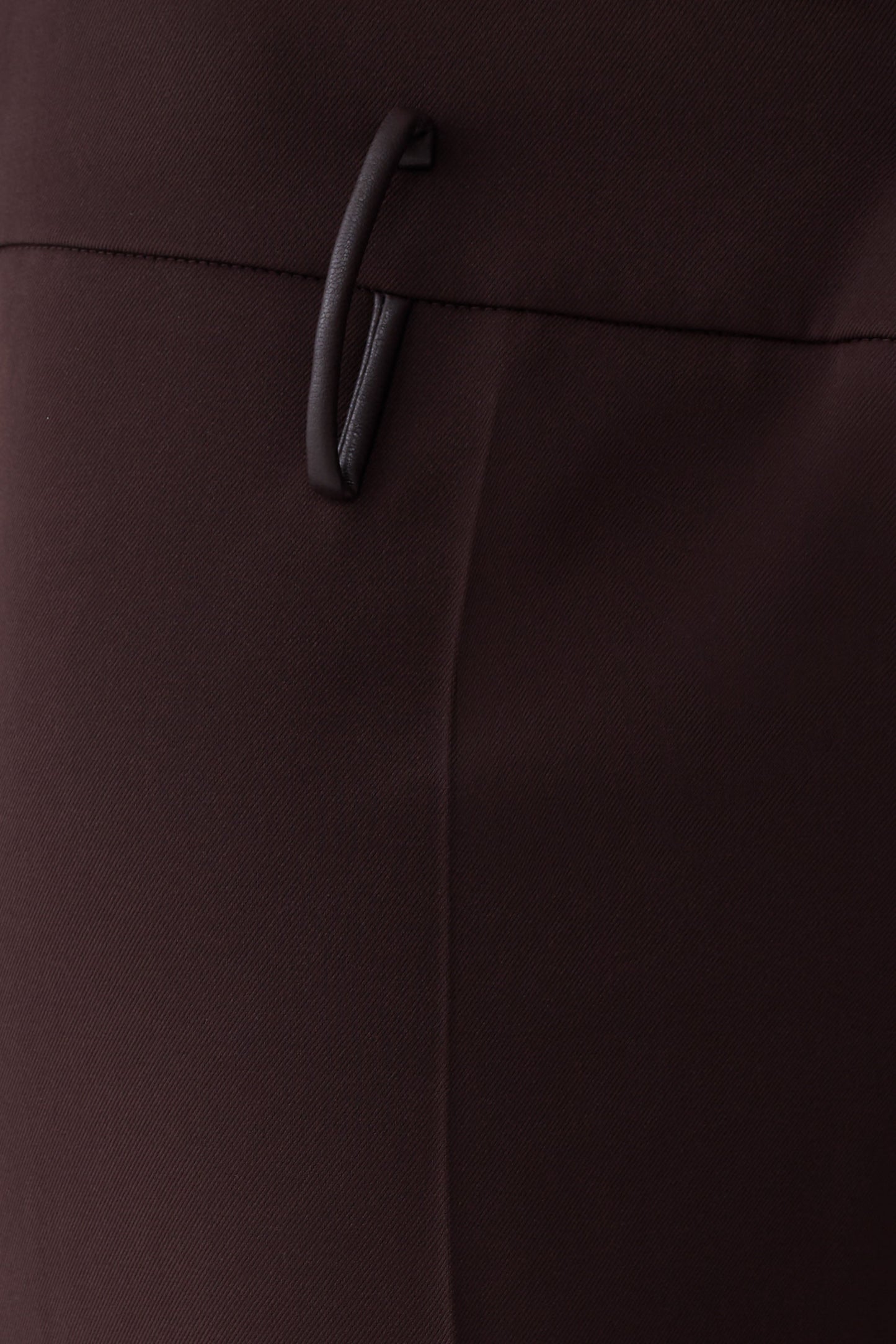 Brooke Straight Leg Suiting Pant - Burgundy