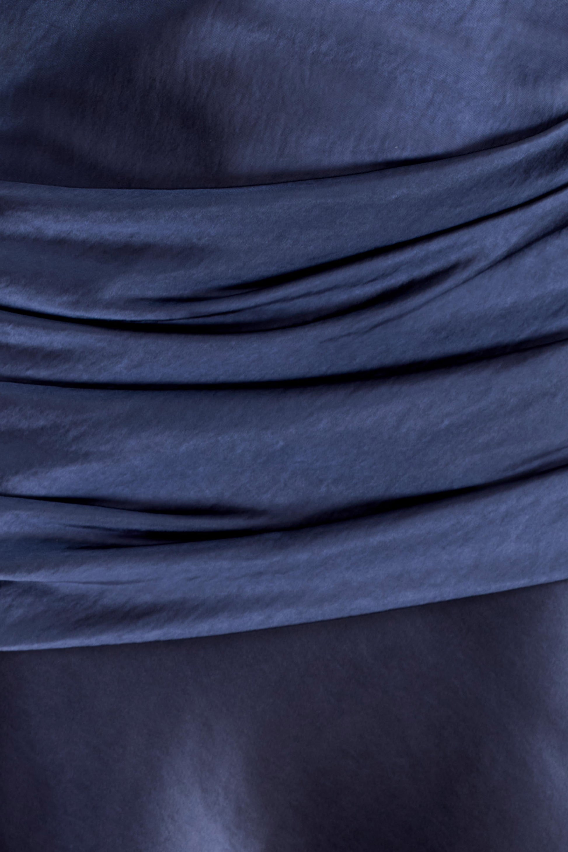 Sarah Strapless Maxi Dress With Waist Tie - Navy #7