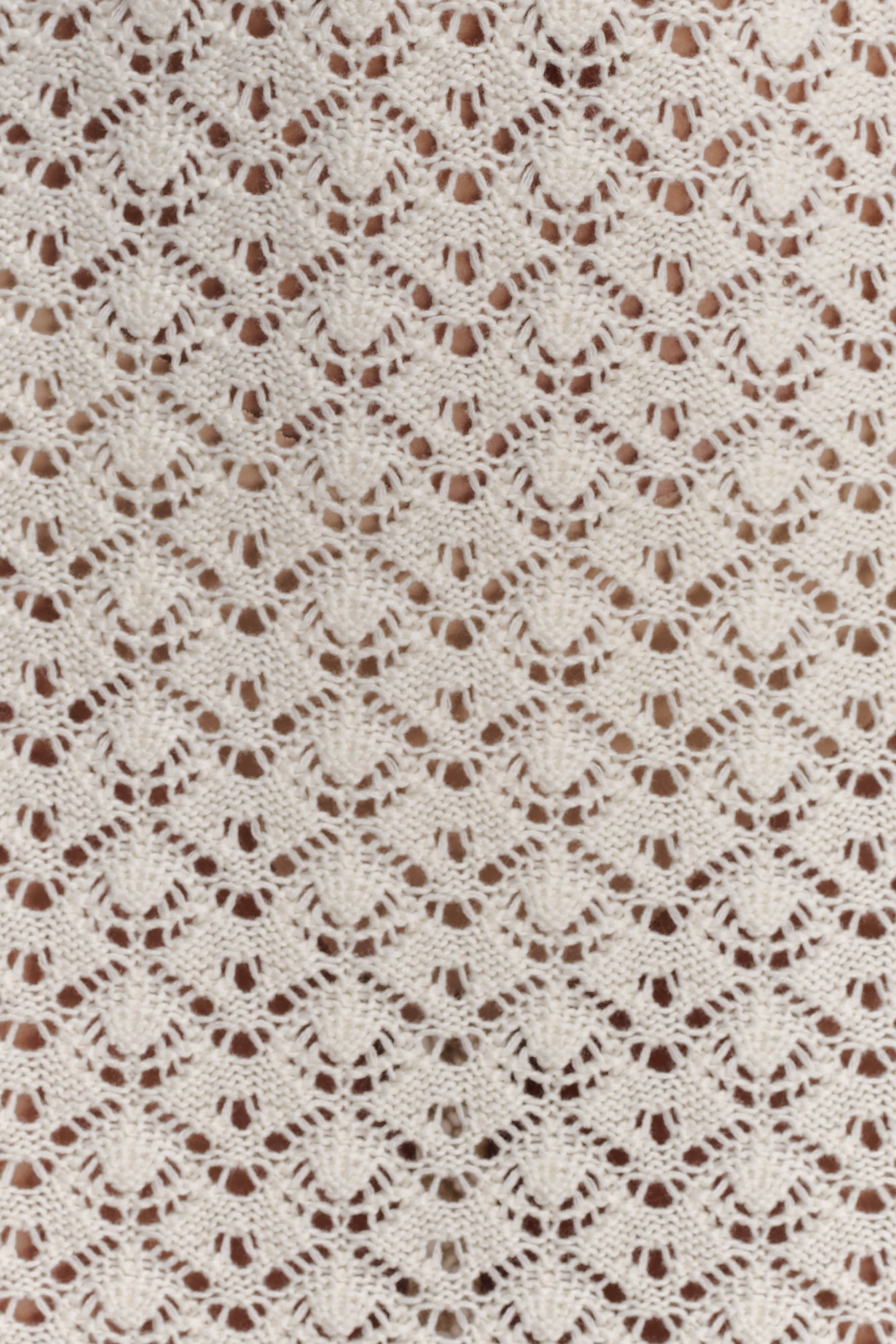 Deeliah Halterneck Crochet Maxi Dress -  Ivory #6