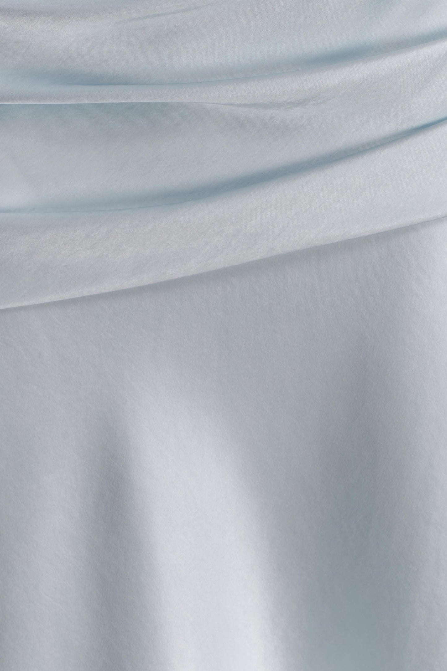 Sarah Strapless Maxi Dress With Waist Tie - Ice Blue