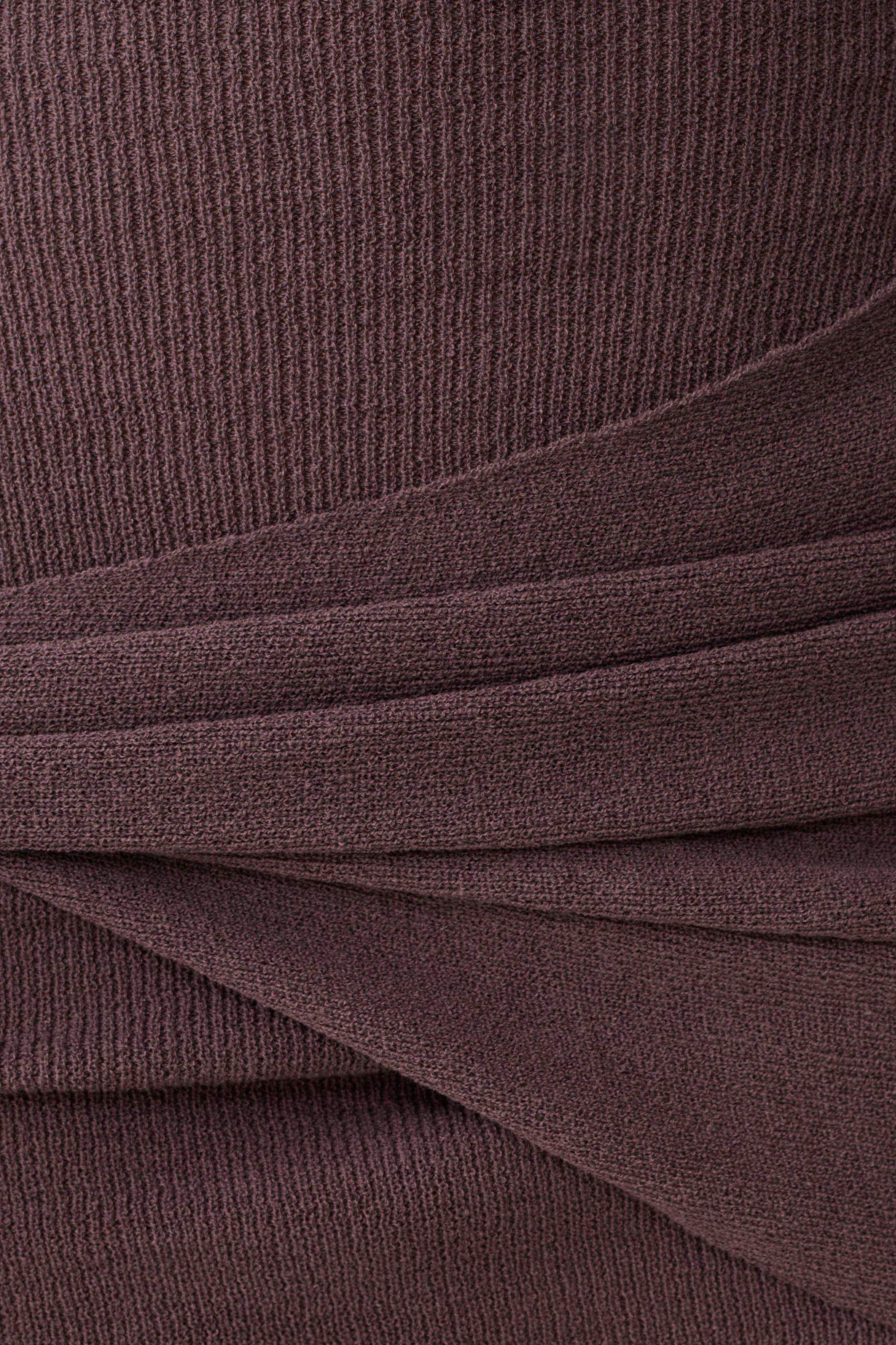 Lucien Cowl Neck Mini Dress - Peppercorn #7