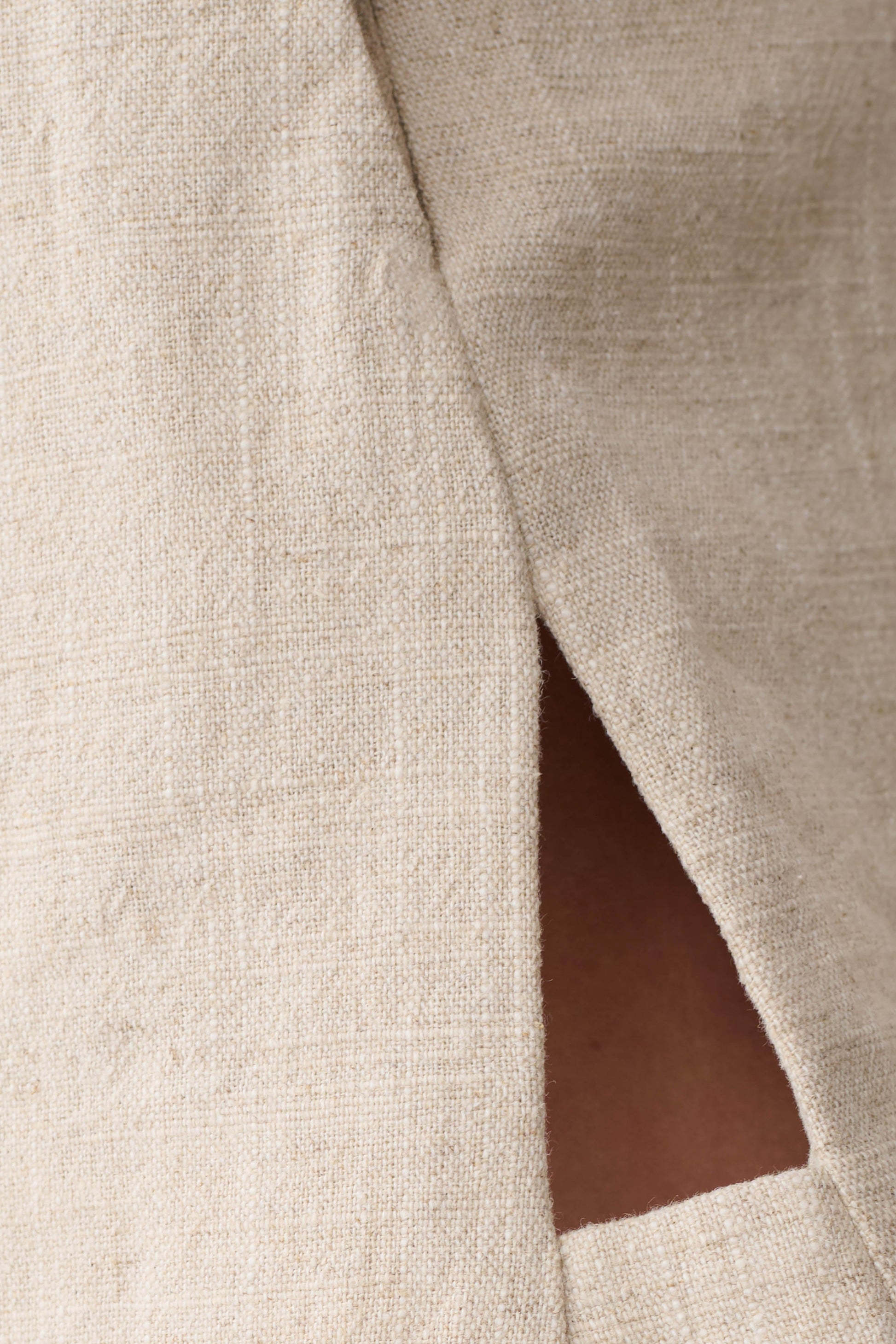 Anahita Linen Short - Natural #7