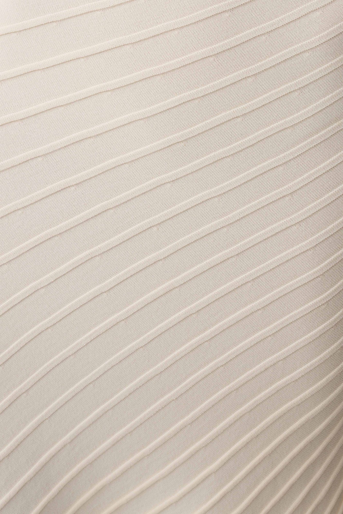 Milasandra Pleated Knit Dress - Ivory #6