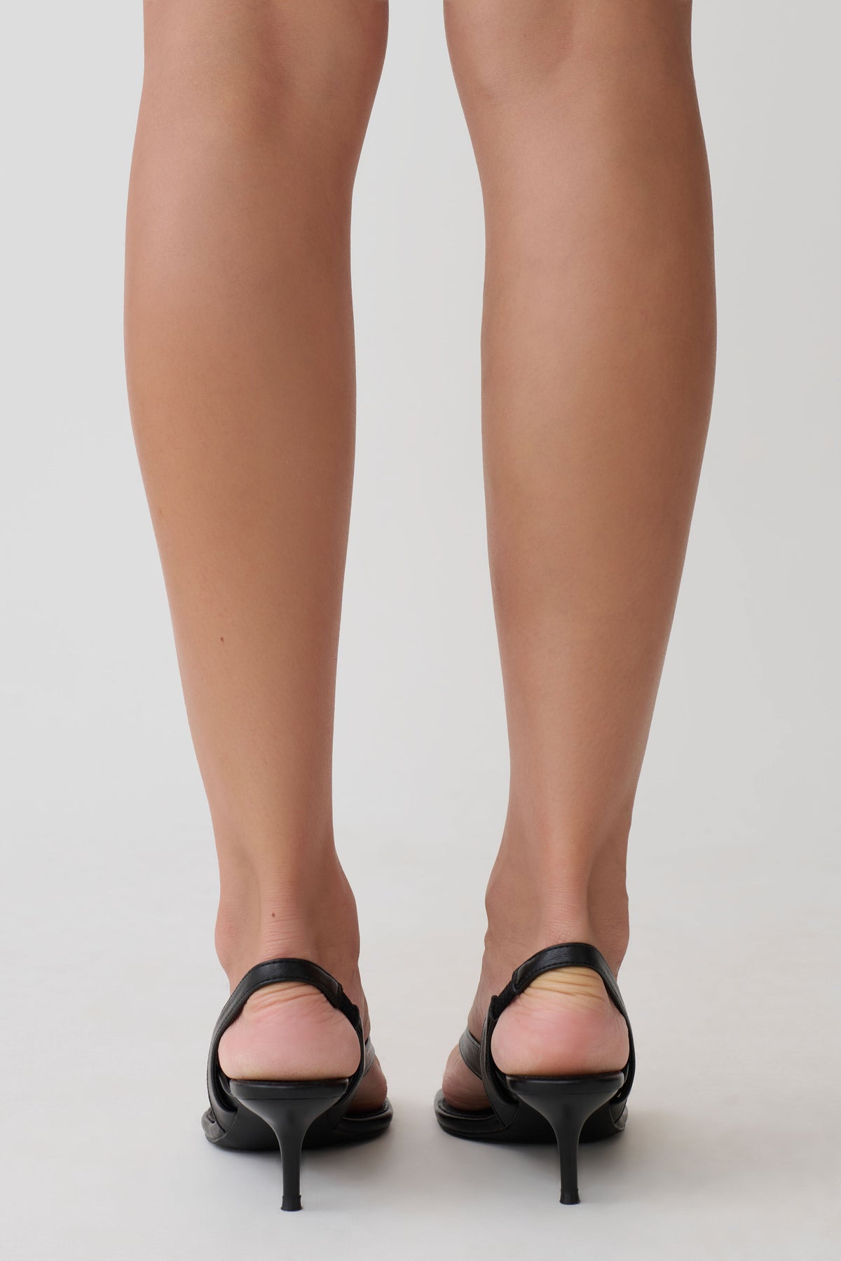 Mai Sling Back Thong Heel - Black #4