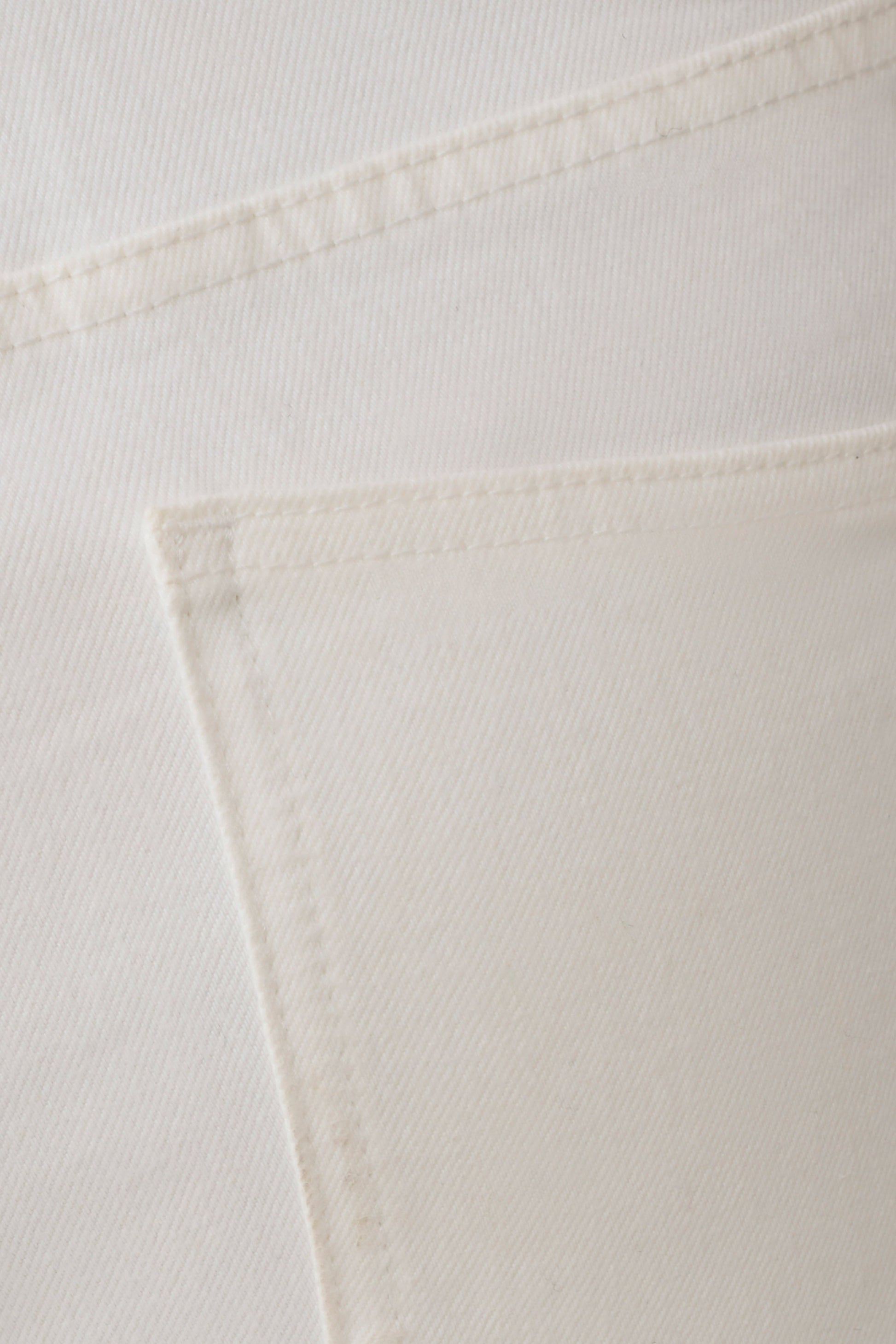 Mary Denim Capris - White #7