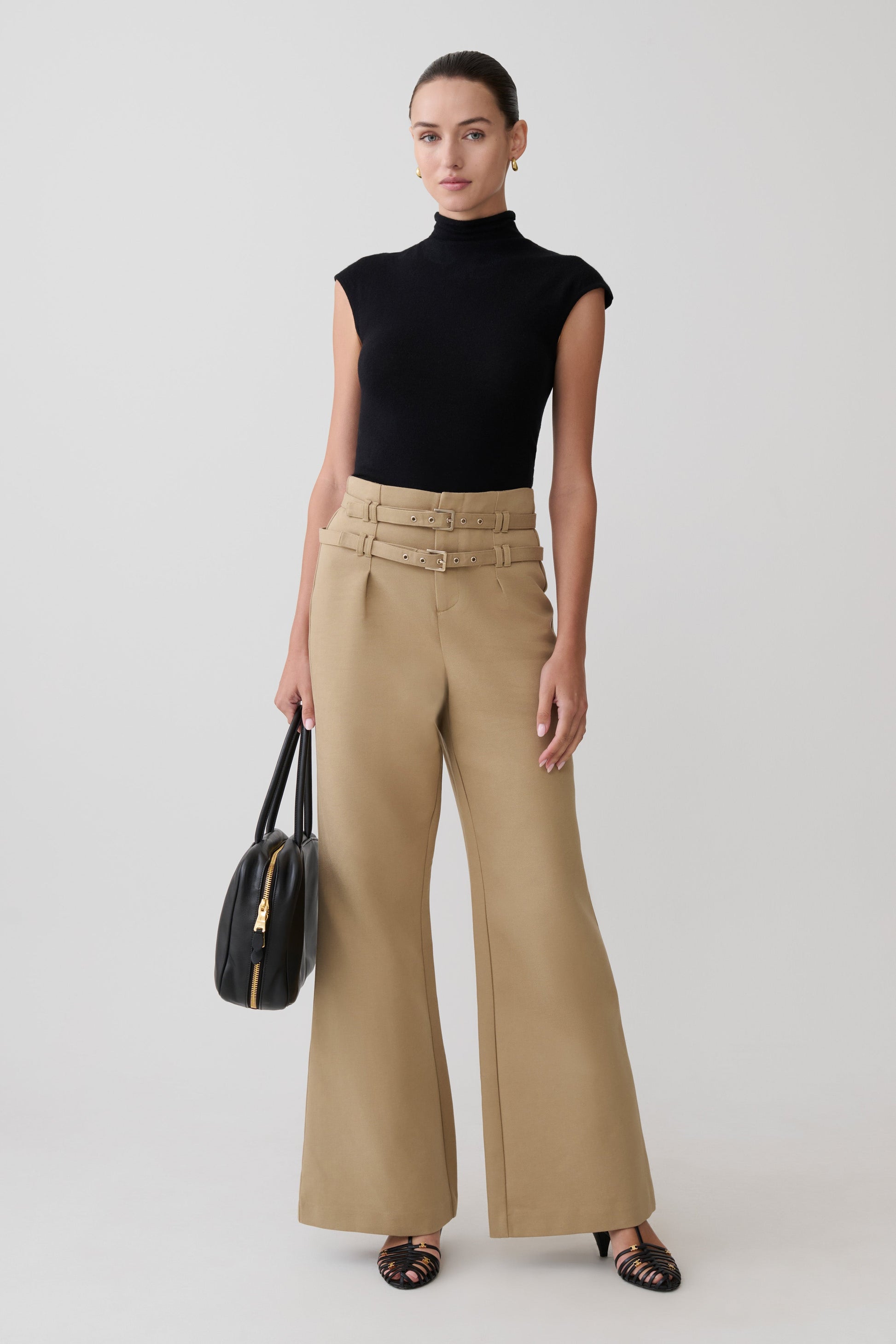 Sonny Short Sleeve Knit Top - Black #6