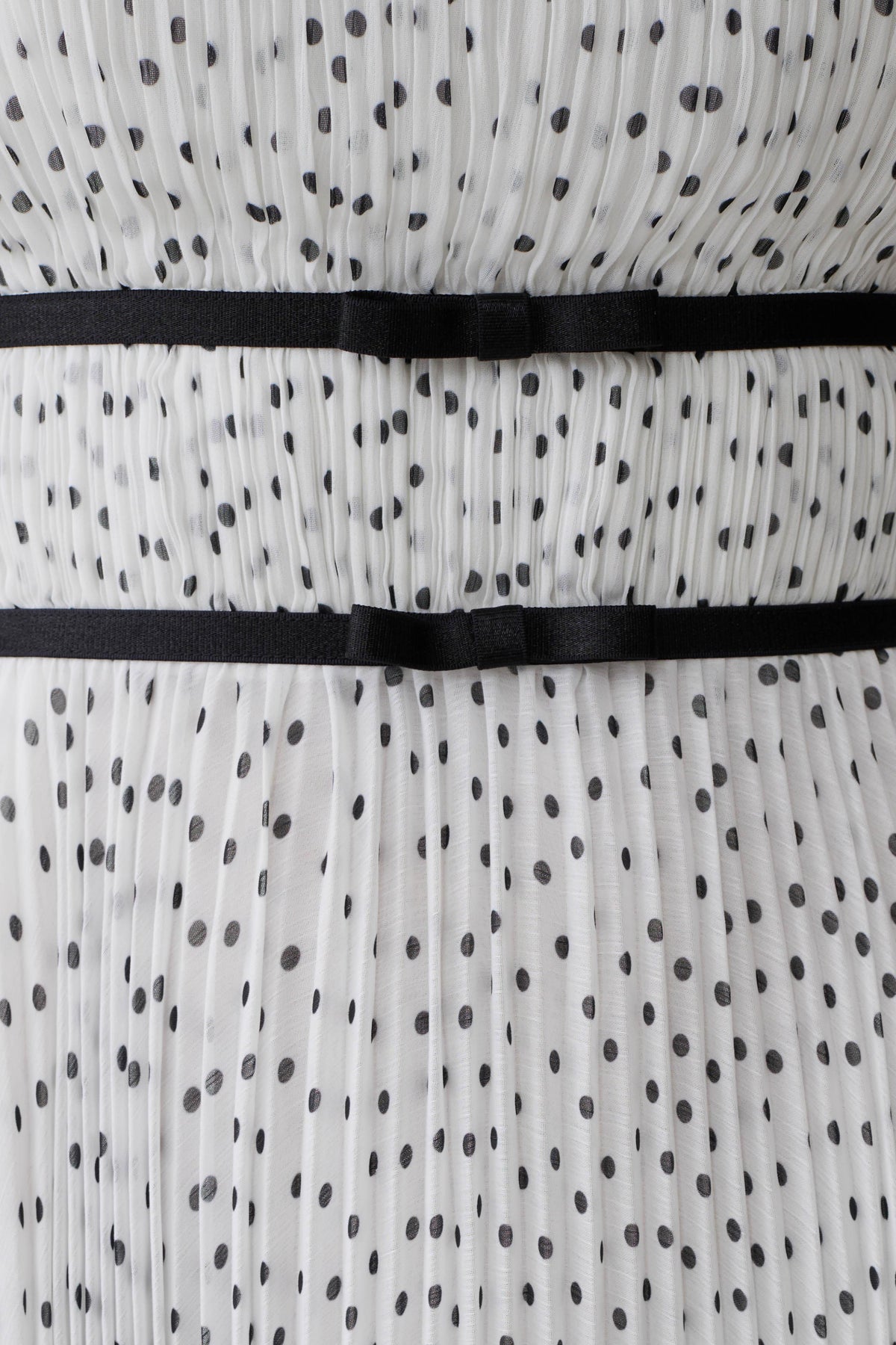 Clarisse Pleated Maxi Dress - Polka Dot #6