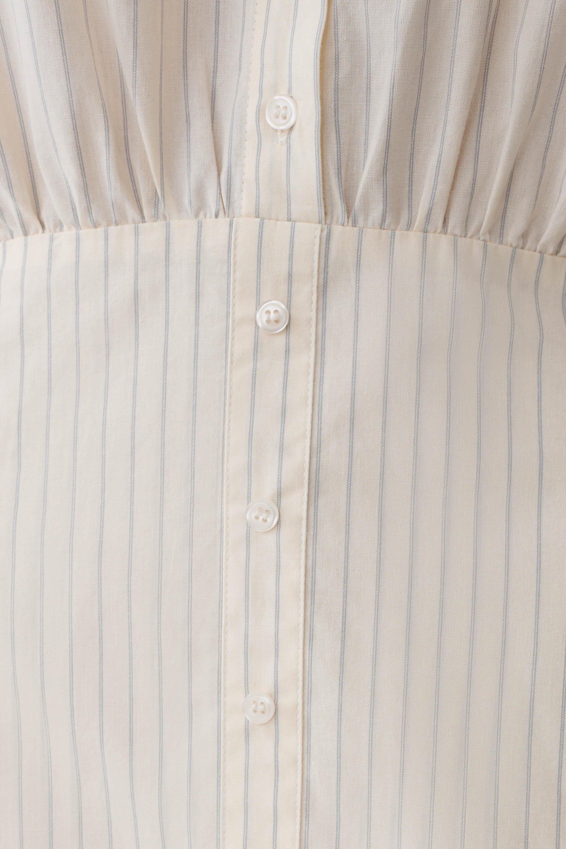Ivy Oversize Shirt Mini Dress - Stripe #7
