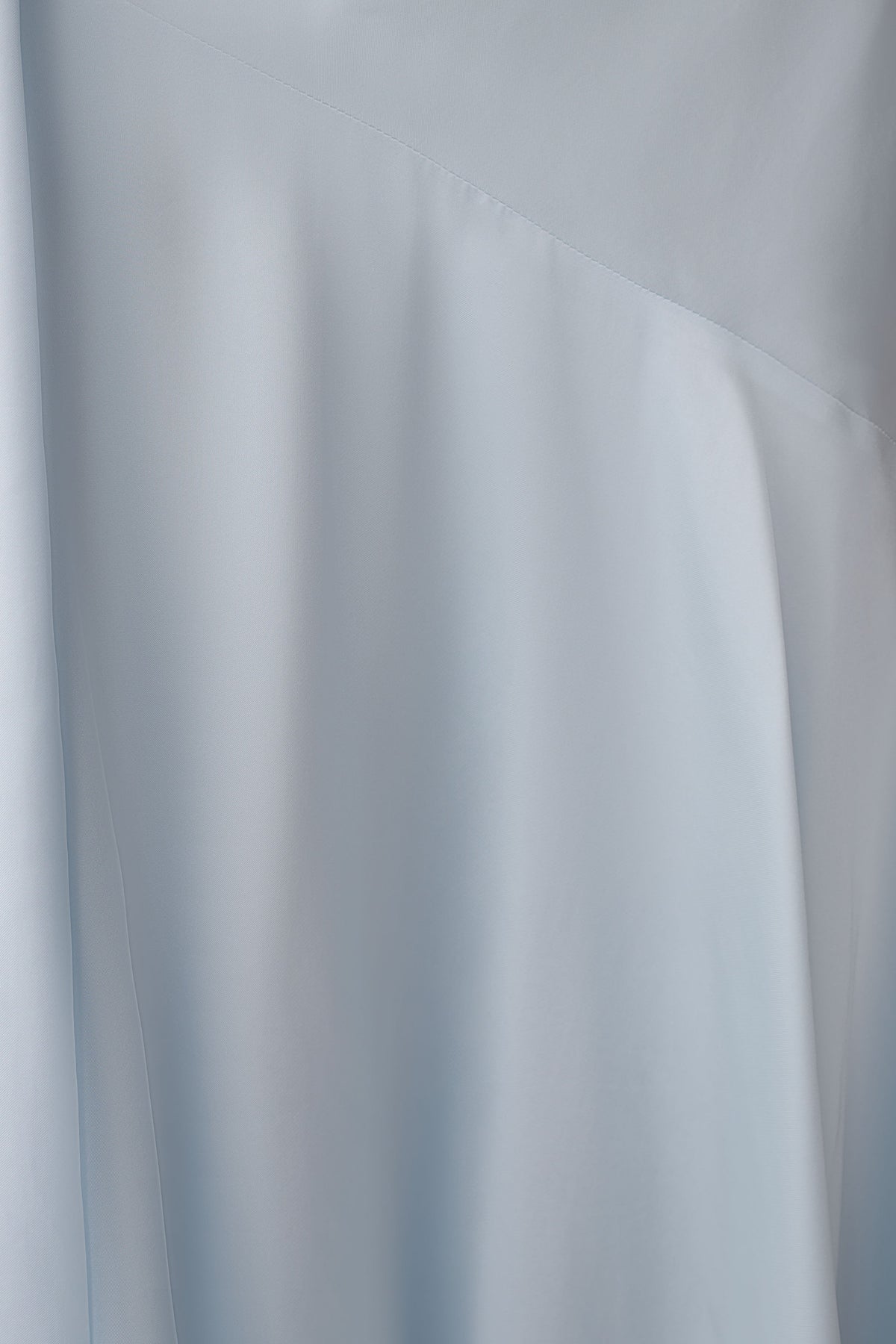 Evelina Halter Asymmetric Hem Midi Dress - Ice Blue #5