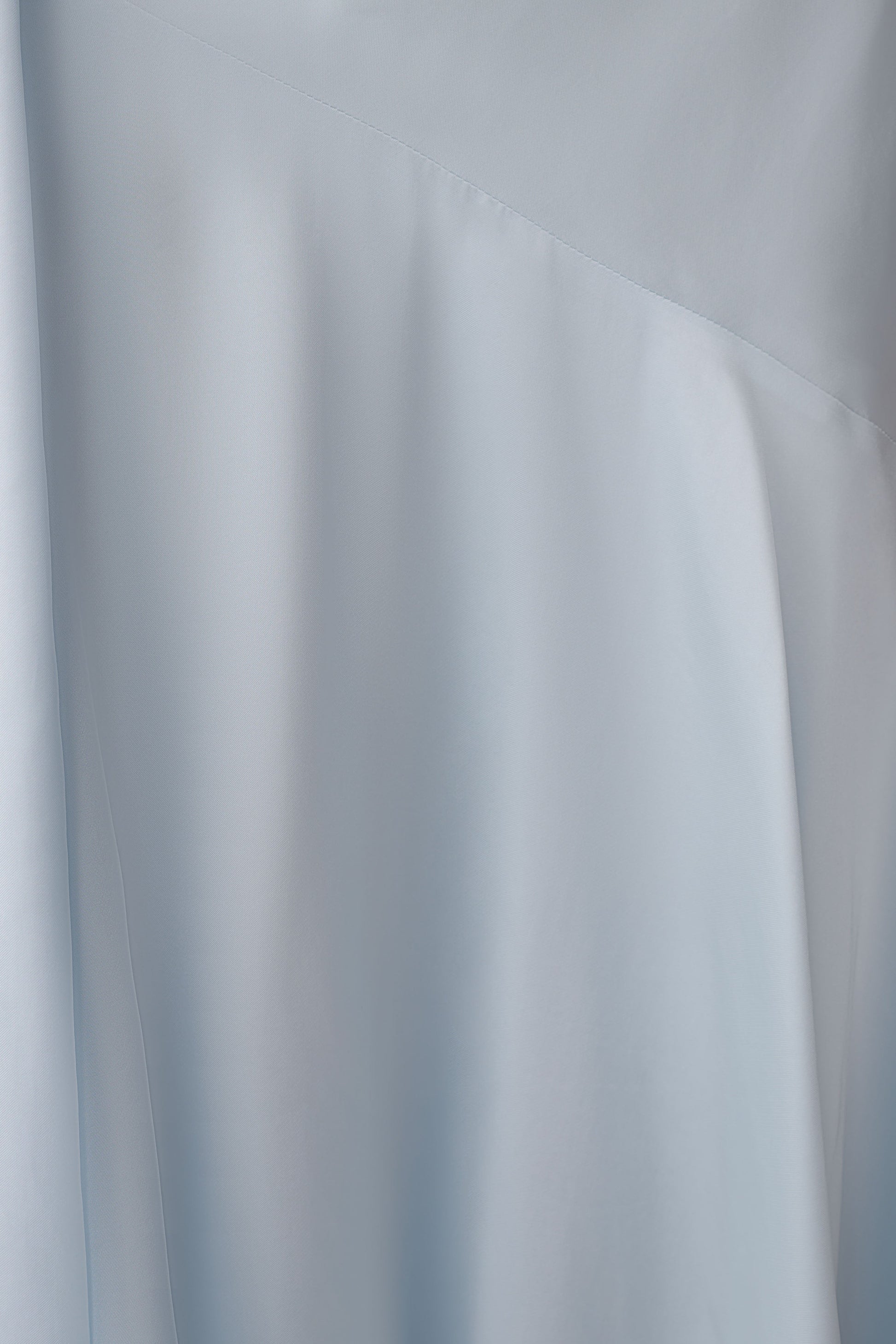 Evelina Halter Asymmetric Hem Midi Dress - Ice Blue #5