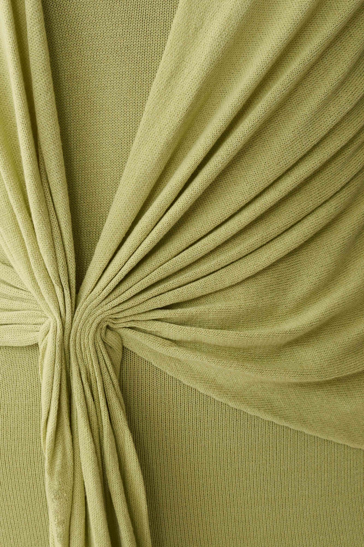 Cindylou Halter Knit Maxi Dress - Light Olive #6