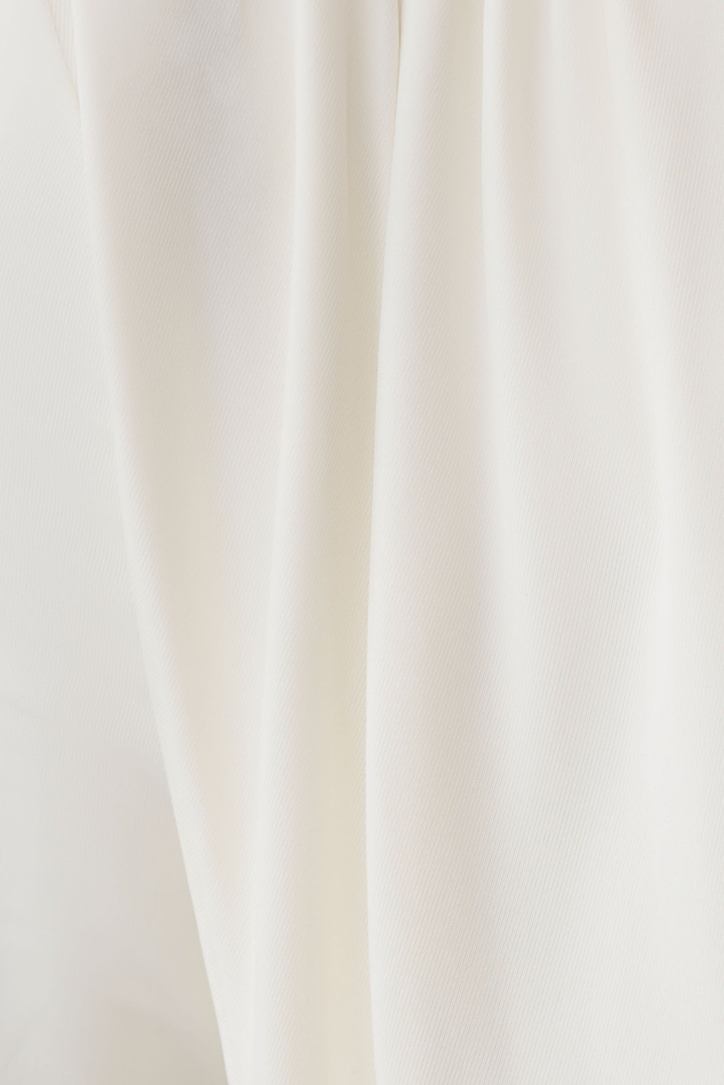 Ren Cowl Long Sleeve Slinky Bodysuit - Ivory
