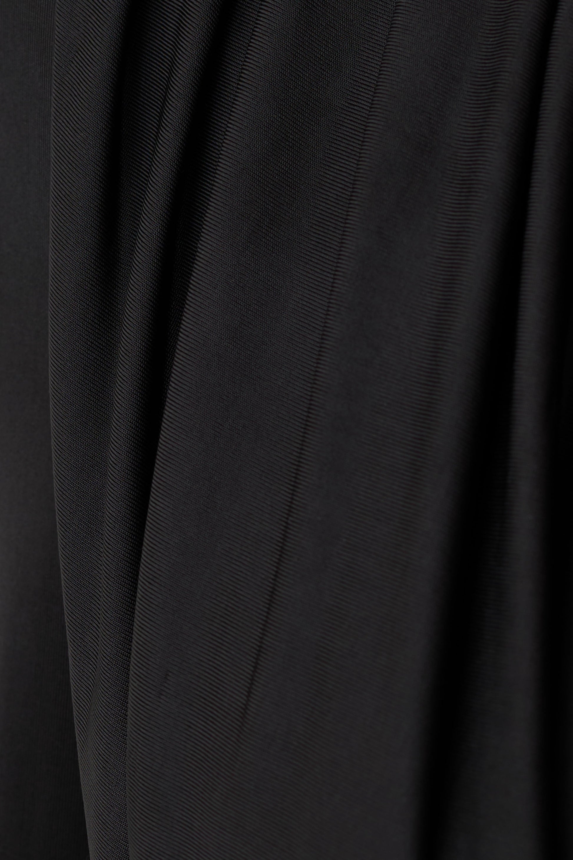 Ren Cowl Long Sleeve Slinky Bodysuit - Black #6