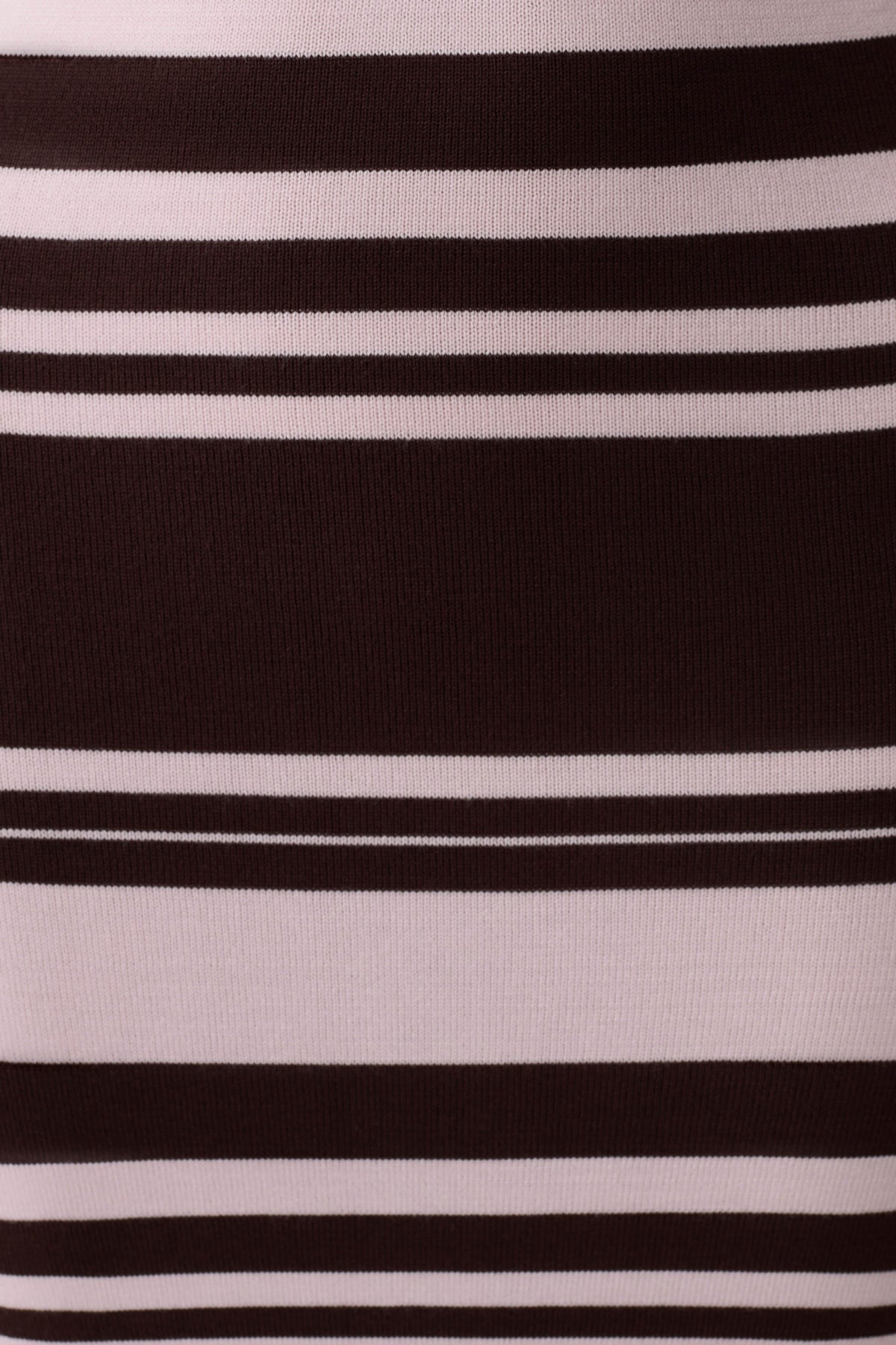 Brienne Stripe Midi Dress - Pink/Chocolate #7