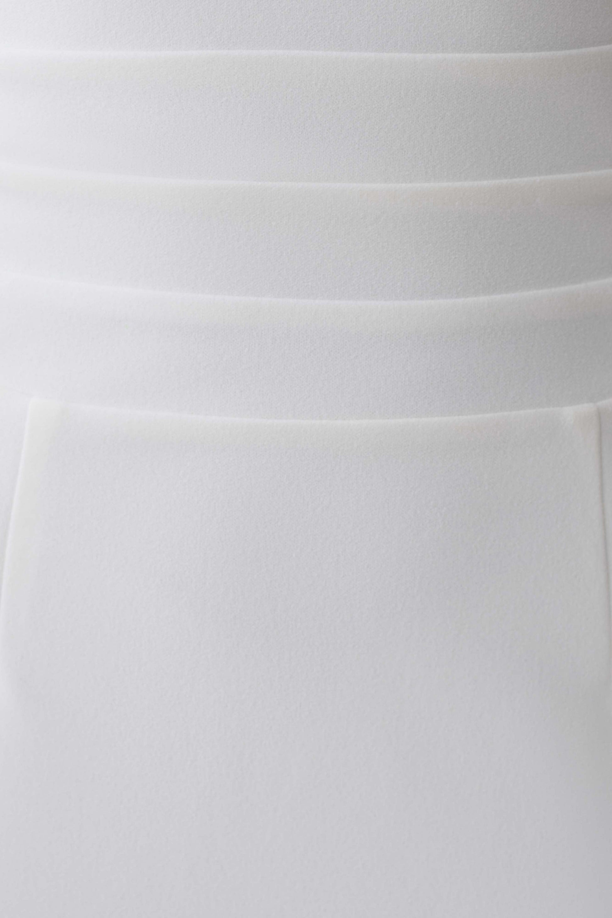 Elan Stretch Crepe Maxi Dress - White #7