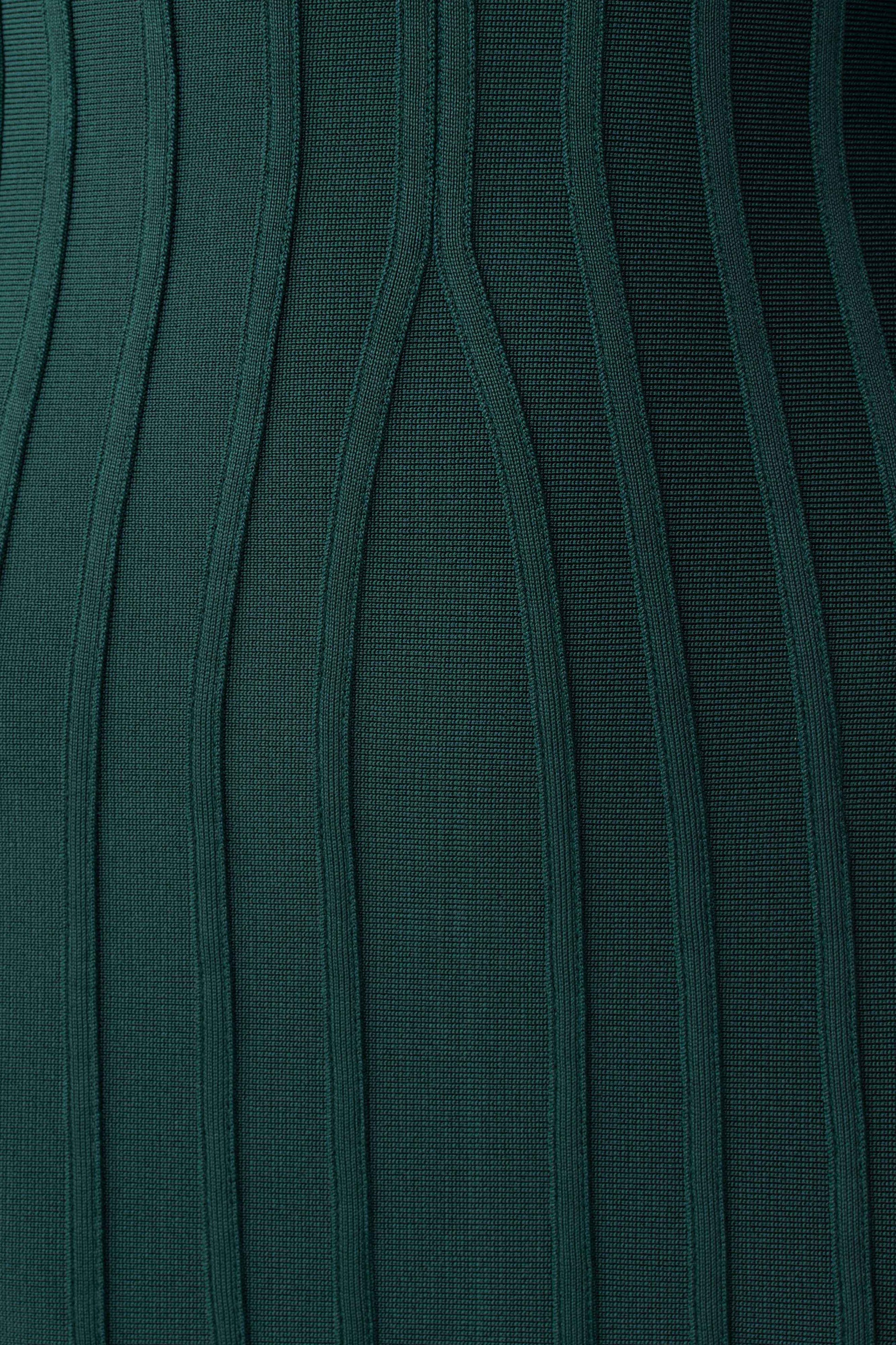 Gia Bandage Knit Midi Dress - Teal #5