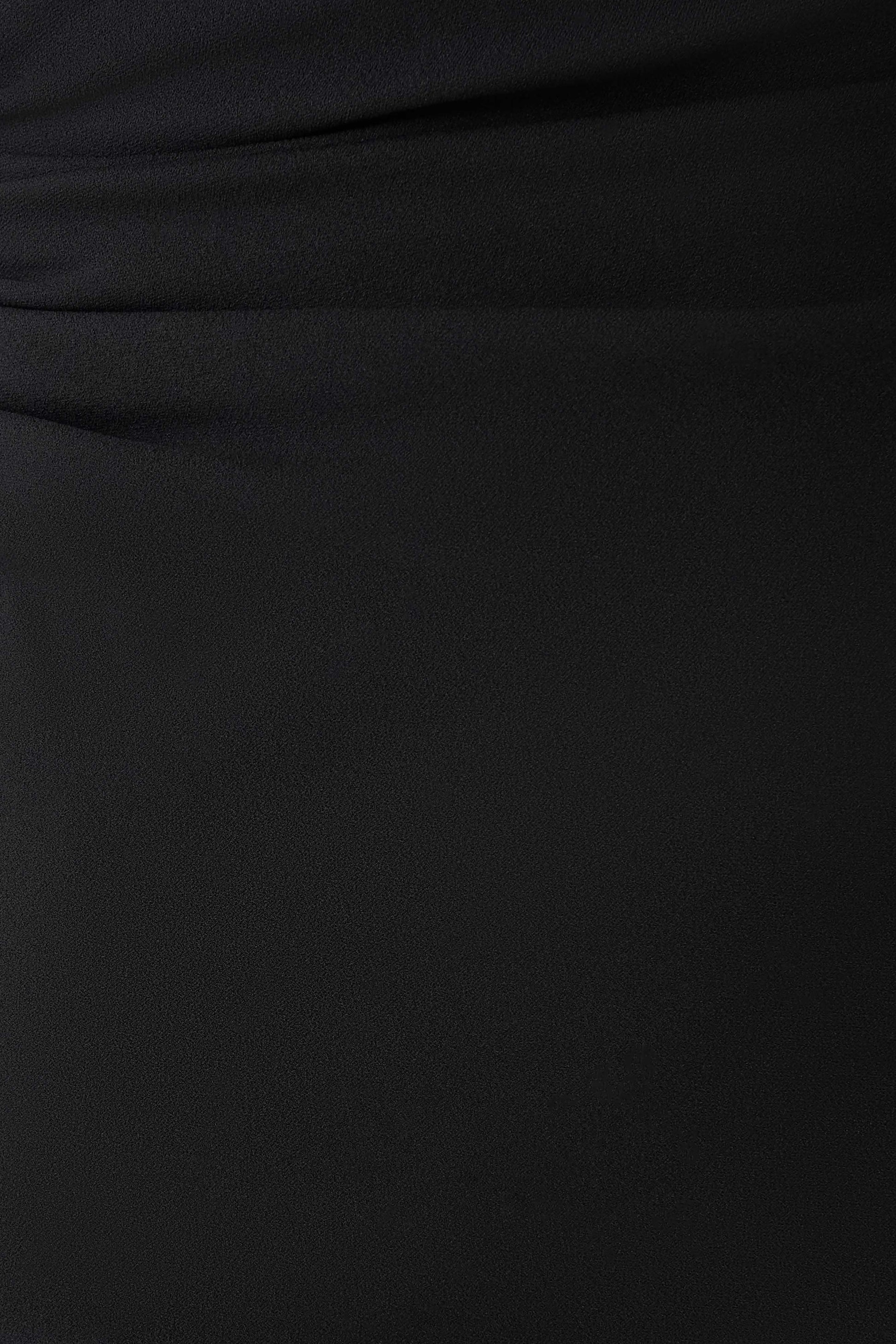 Thalyn Crepe Maxi Dress With Split - Black #8