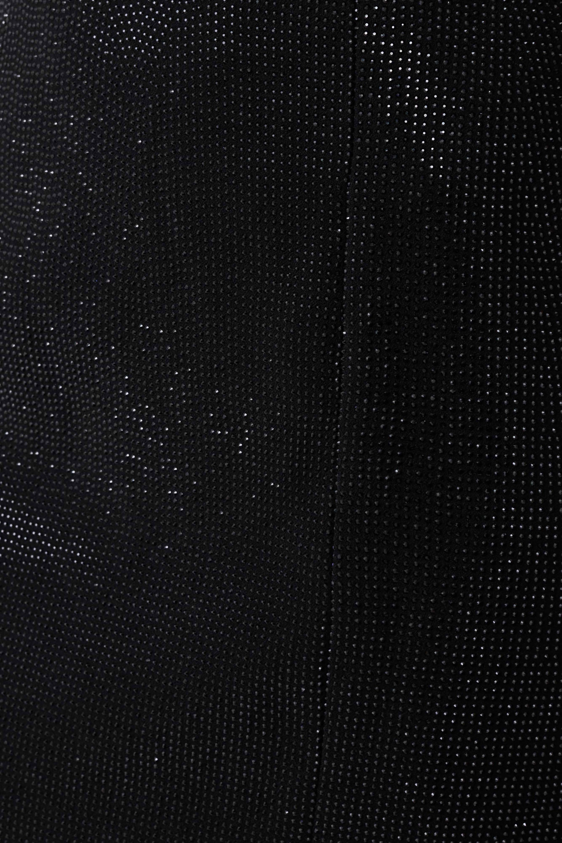 Raina Diamante Halter Mini Dress - Black #9