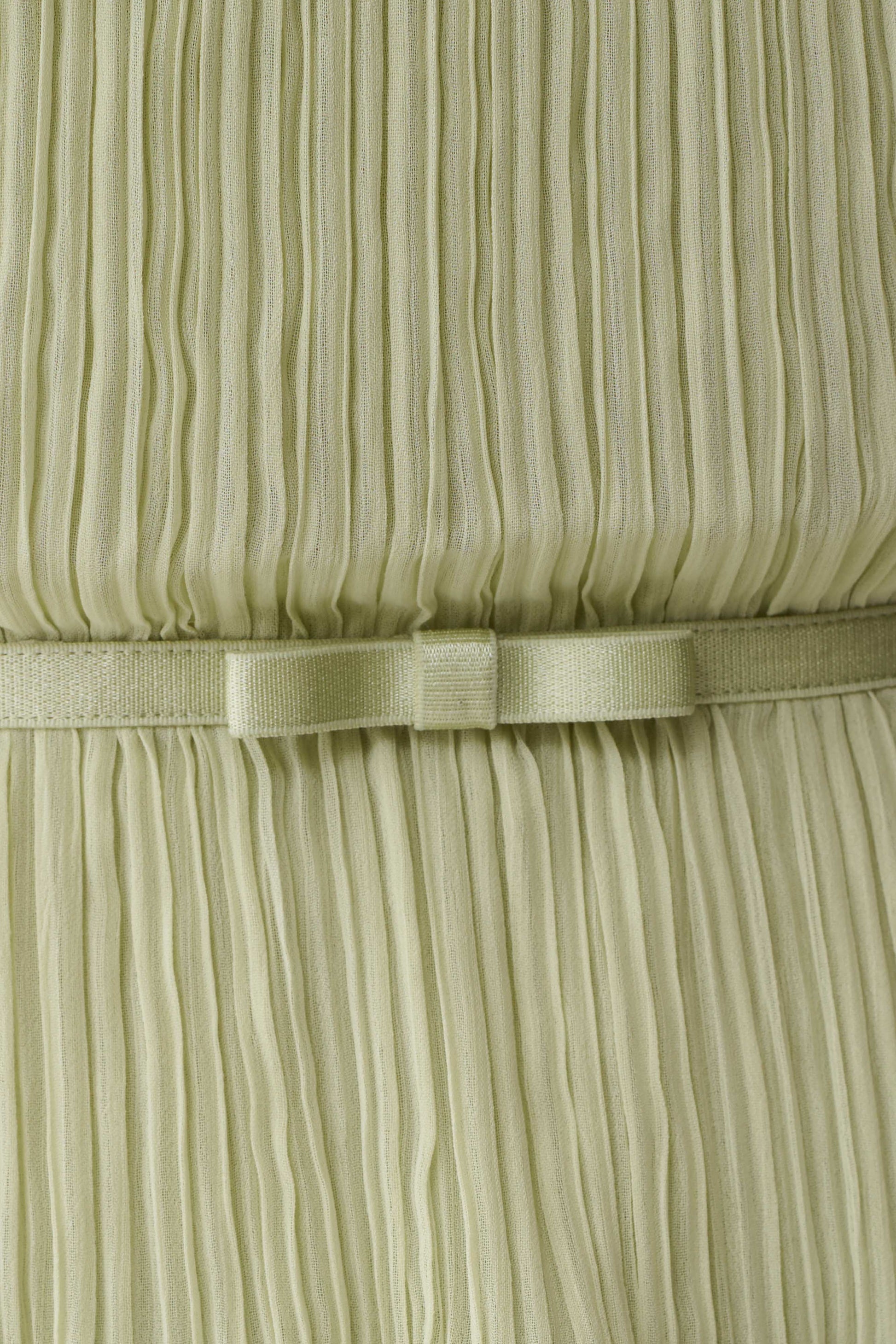 Lilou Pleated Sleeveless Top - Sage #7