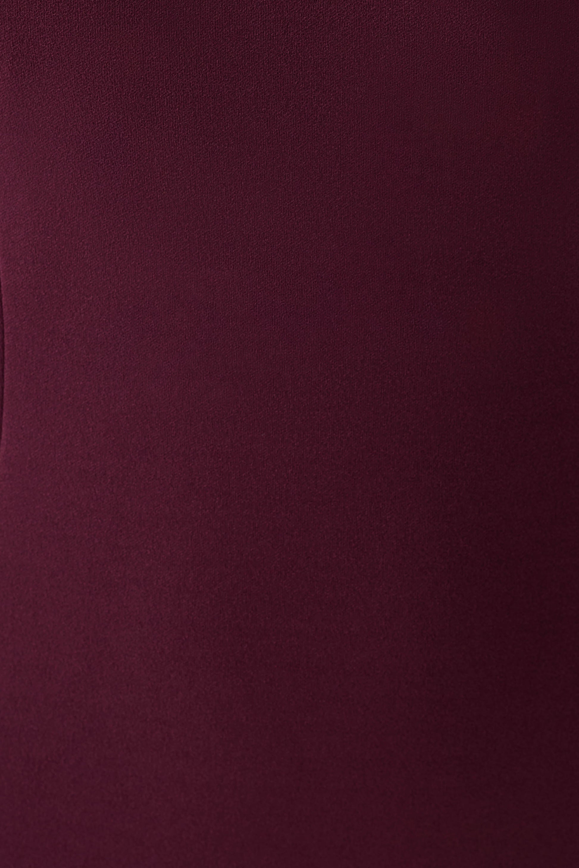 Cary Folded Strapless Crepe Midi Dress - Wine #5